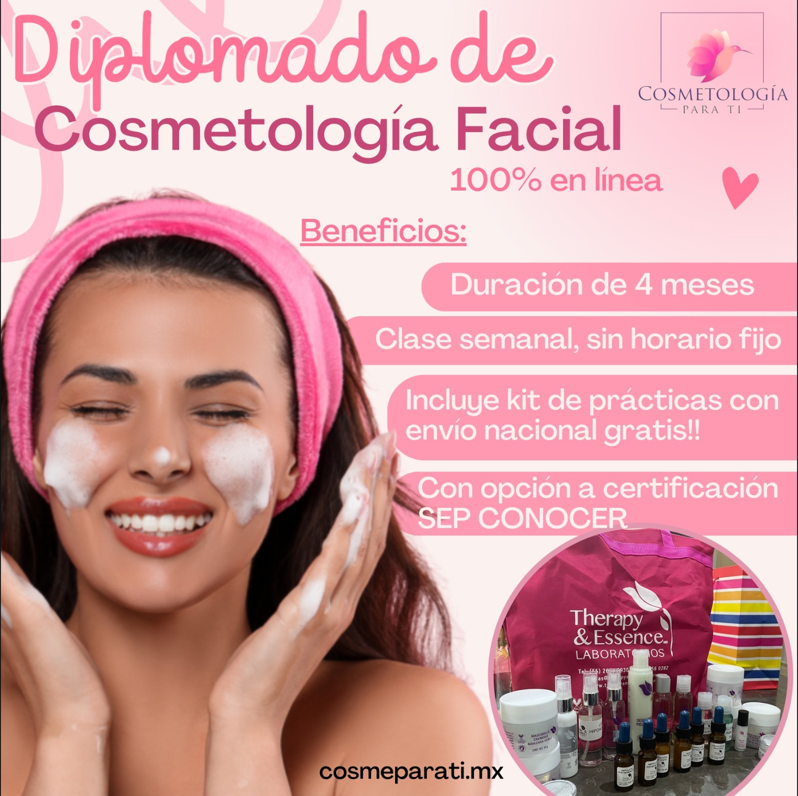 Cosmetologia Para Ti MX Facebook ad