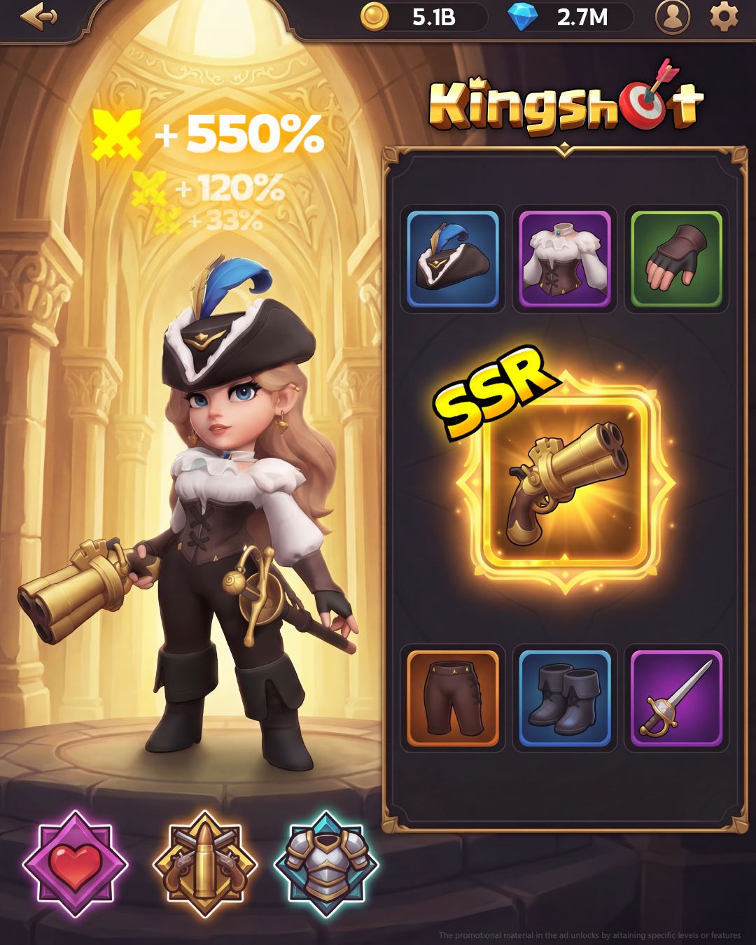 Kingshot Facebook ad