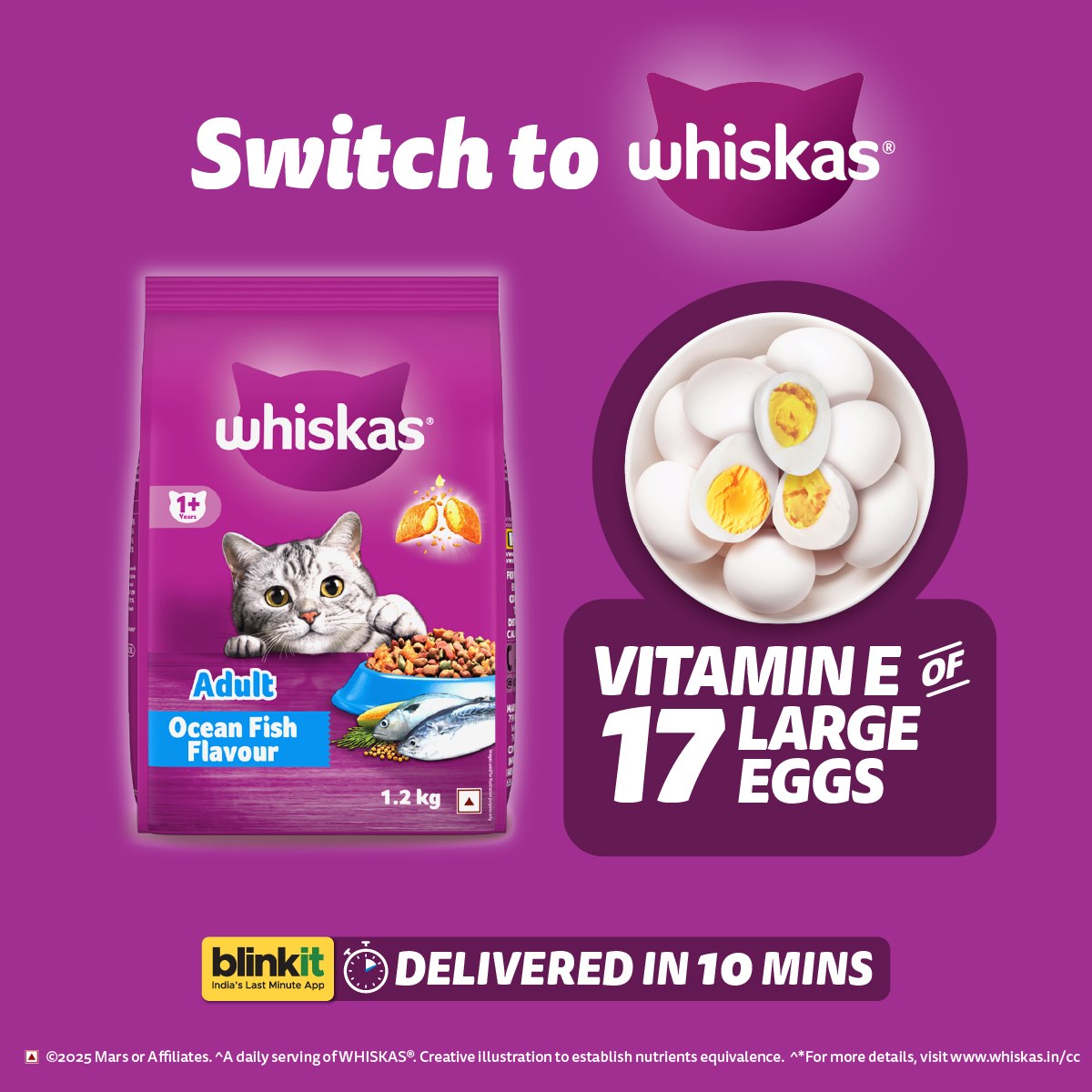Whiskas India Facebook ad