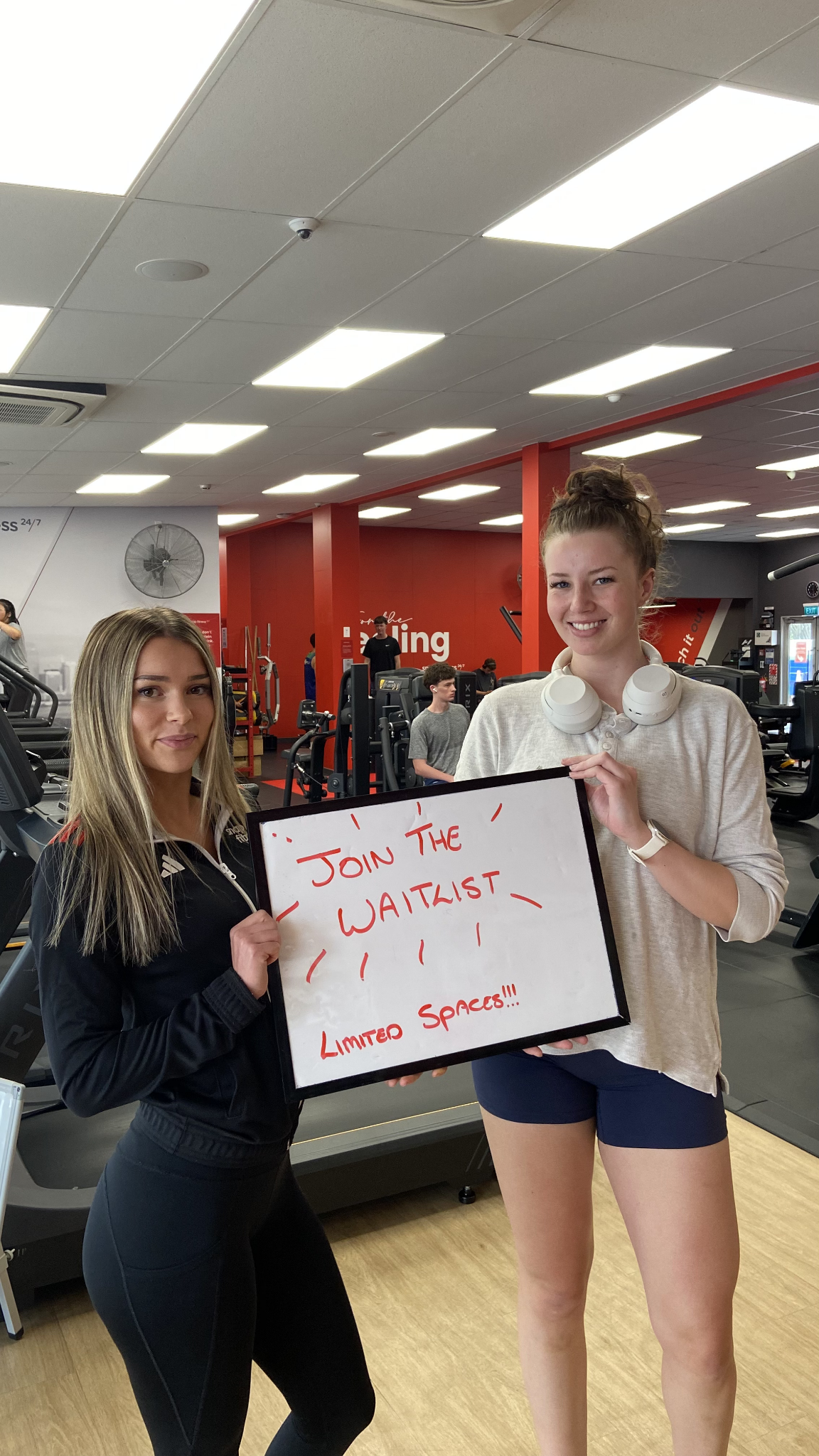 Snap Fitness 24/7 Bush Inn - Upper Riccarton Facebook ad: Join The Waitlist!