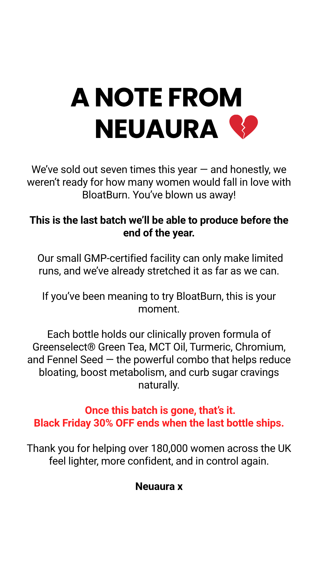 Neuaura Facebook ad