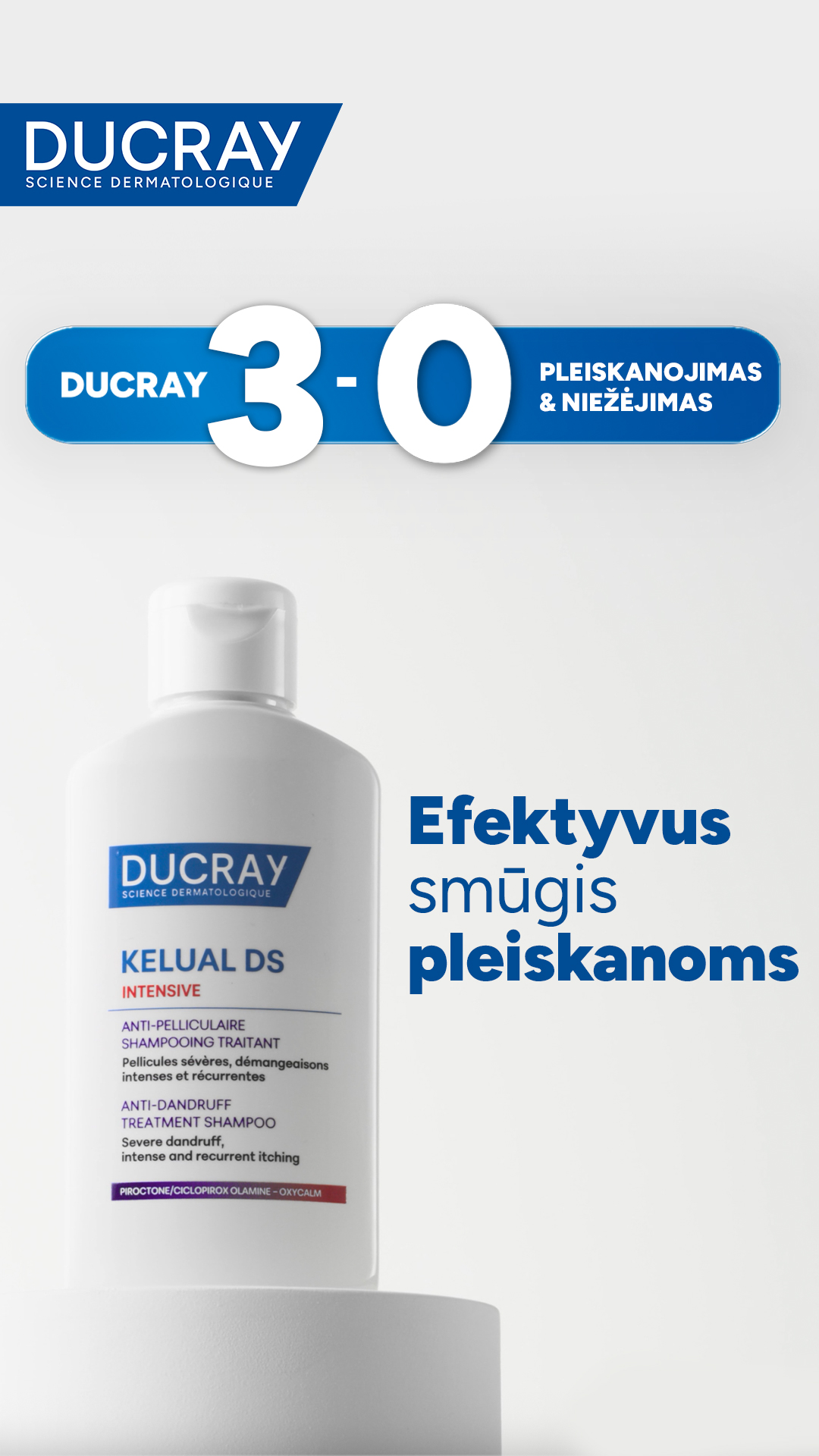Ducray Lietuva Facebook ad: Tyrimais pagrįstas efektyvumas
