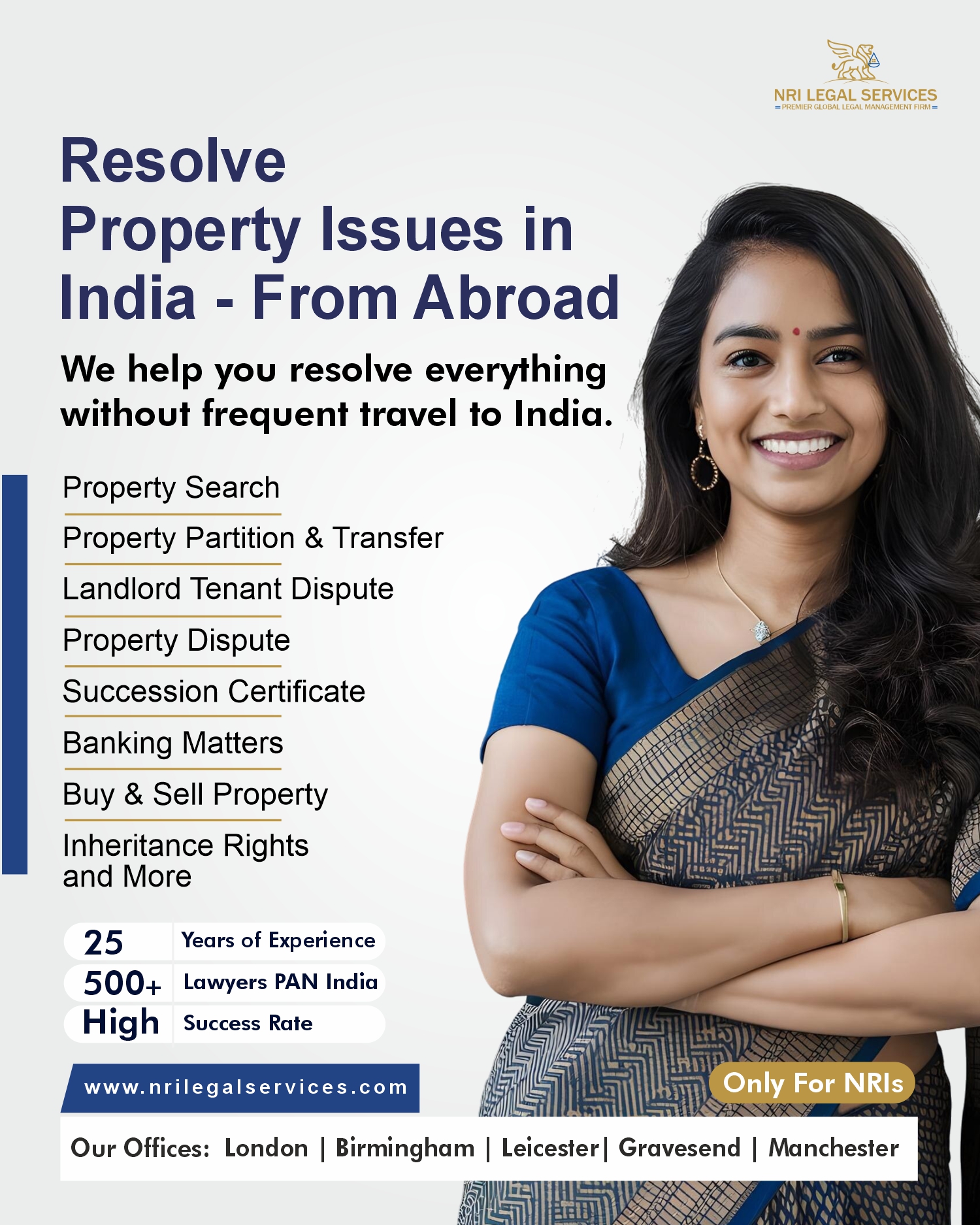 NRI Legal Services Facebook ad
