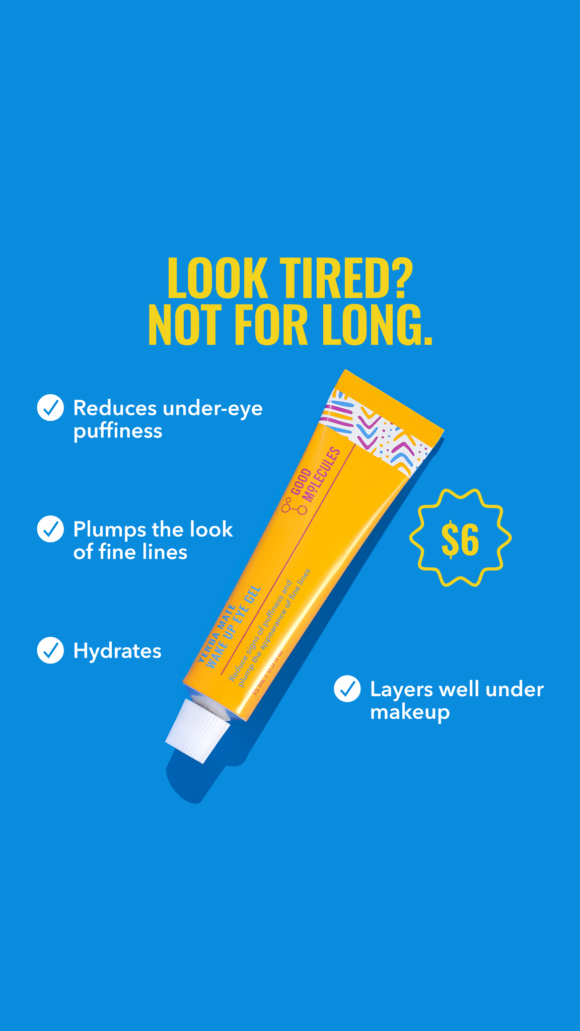 Good Molecules Facebook ad