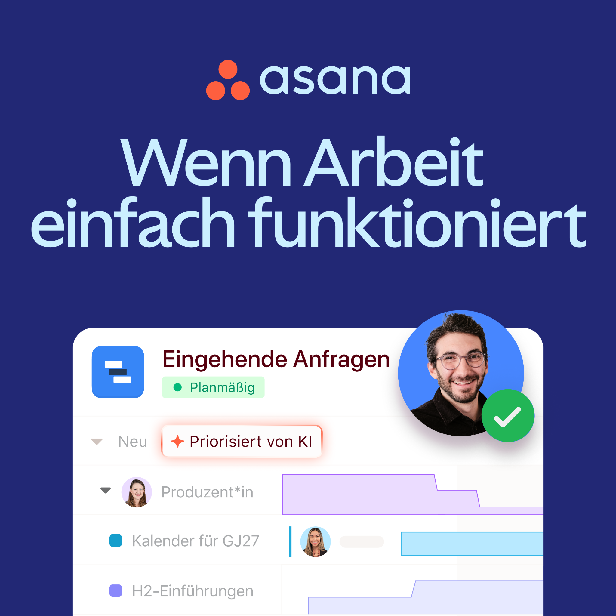 Asana Facebook ad