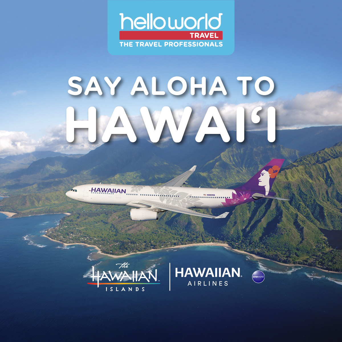 Helloworld Travel Facebook ad from May 17, 2026