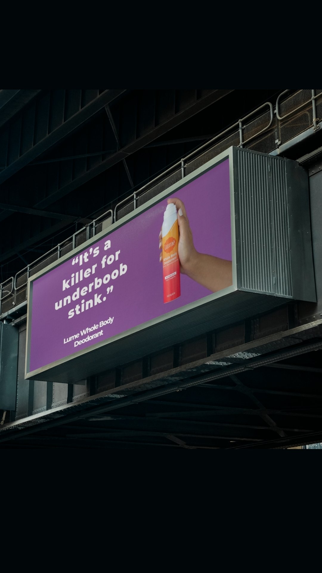 Lume Deodorant Facebook ad