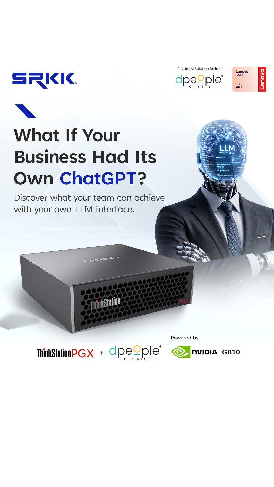 SRKK Computer Sdn Bhd Facebook ad: Bring AI In-House. See What It Can Do
