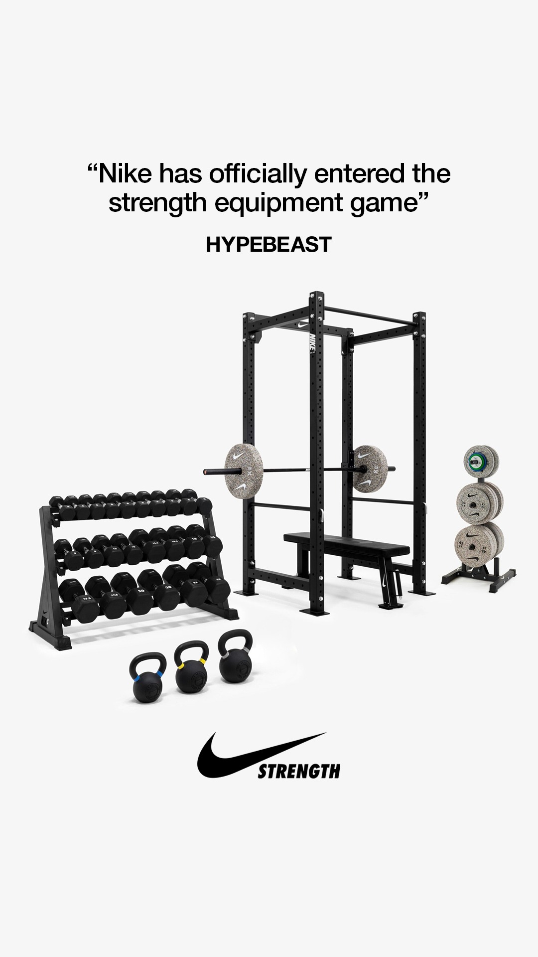 Nike Strength Facebook ad