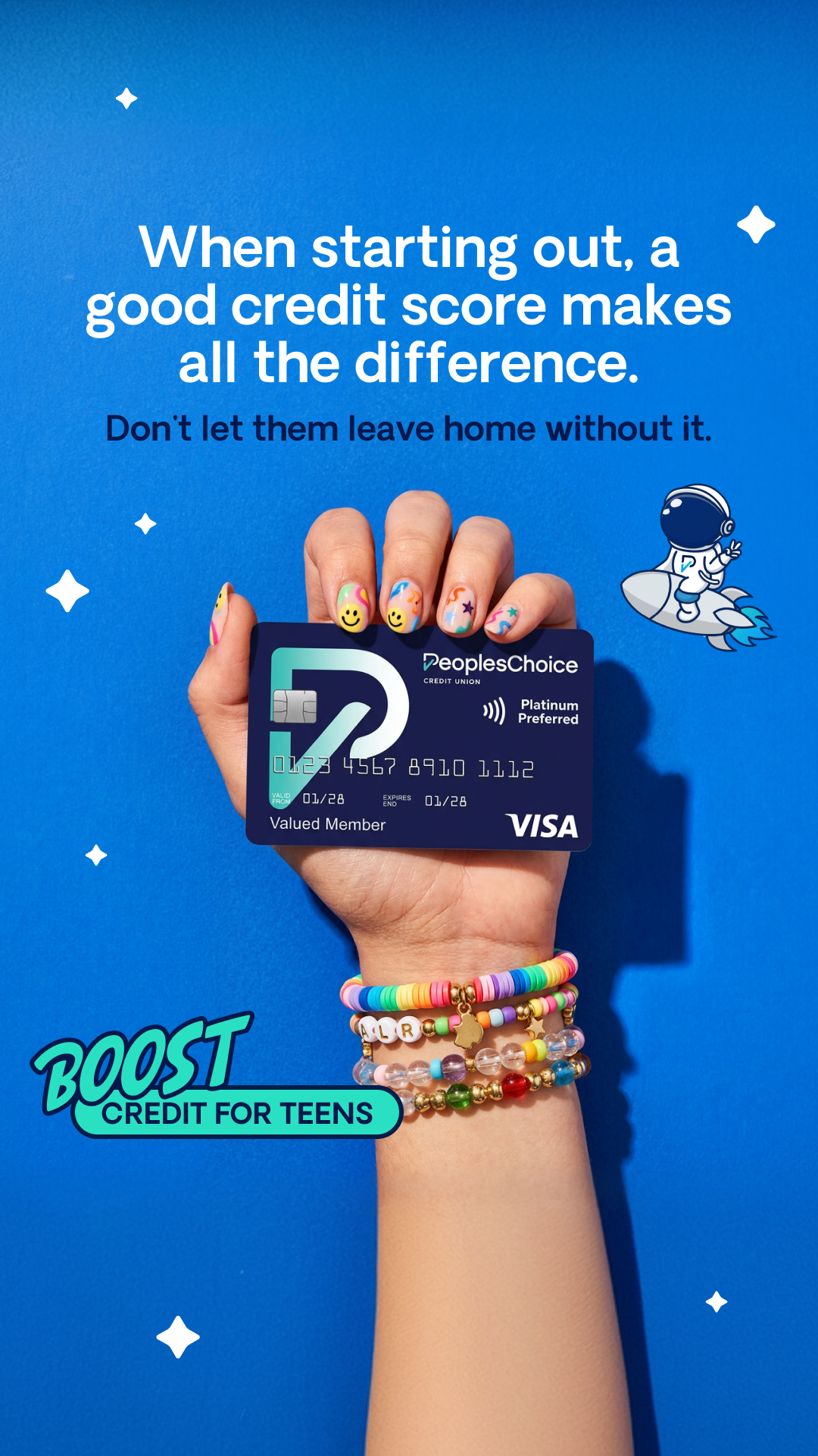PeoplesChoice Credit Union Facebook ad