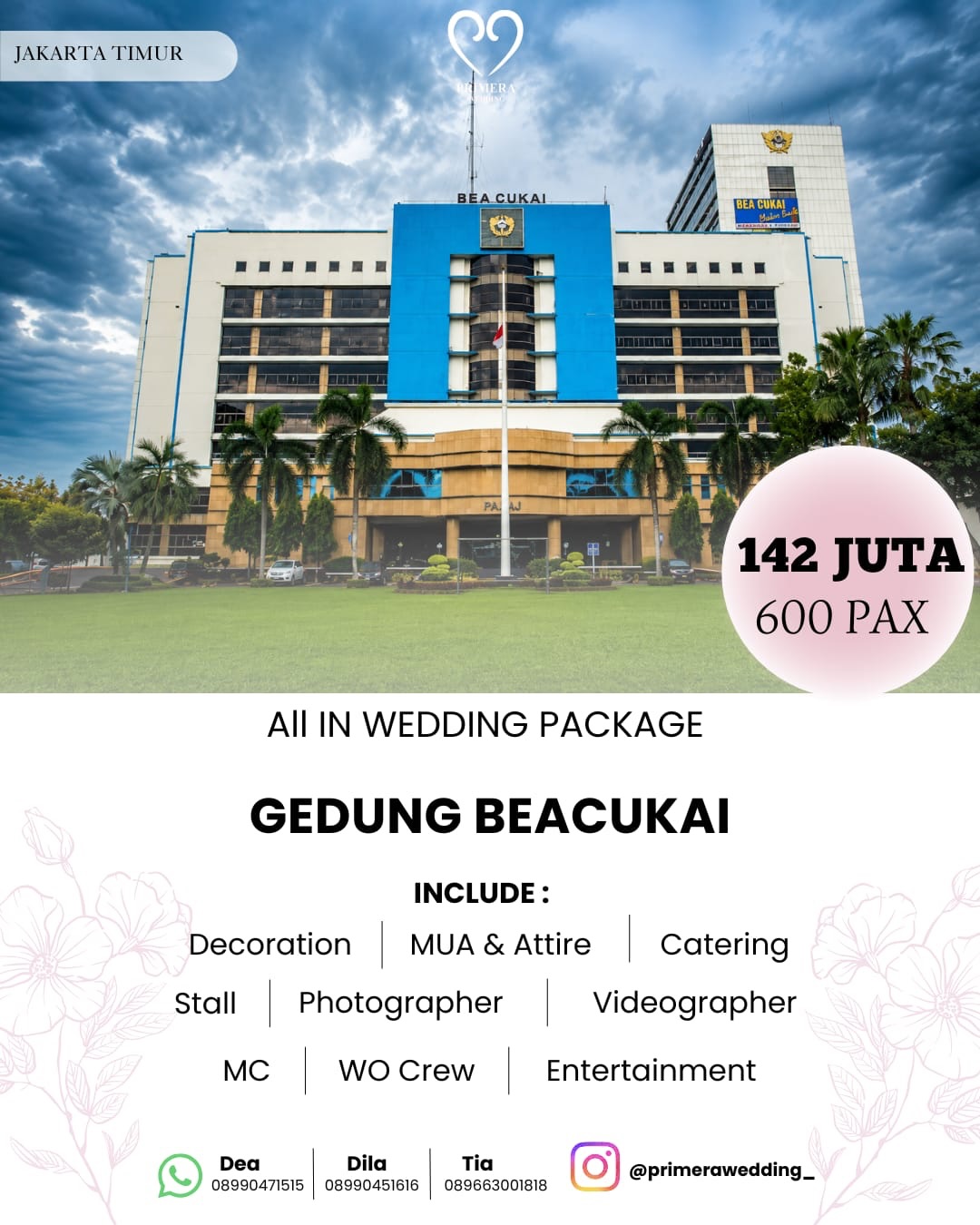Primera Wedding & Catering Service Facebook ad