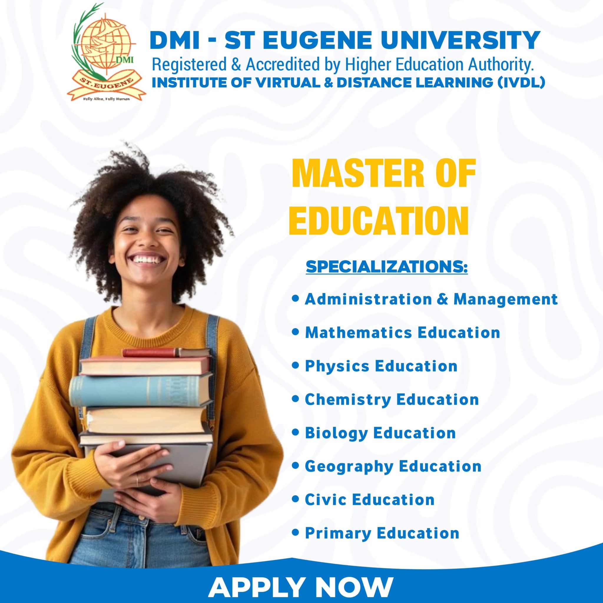 DMI St. Eugene University Enrolments Facebook ad