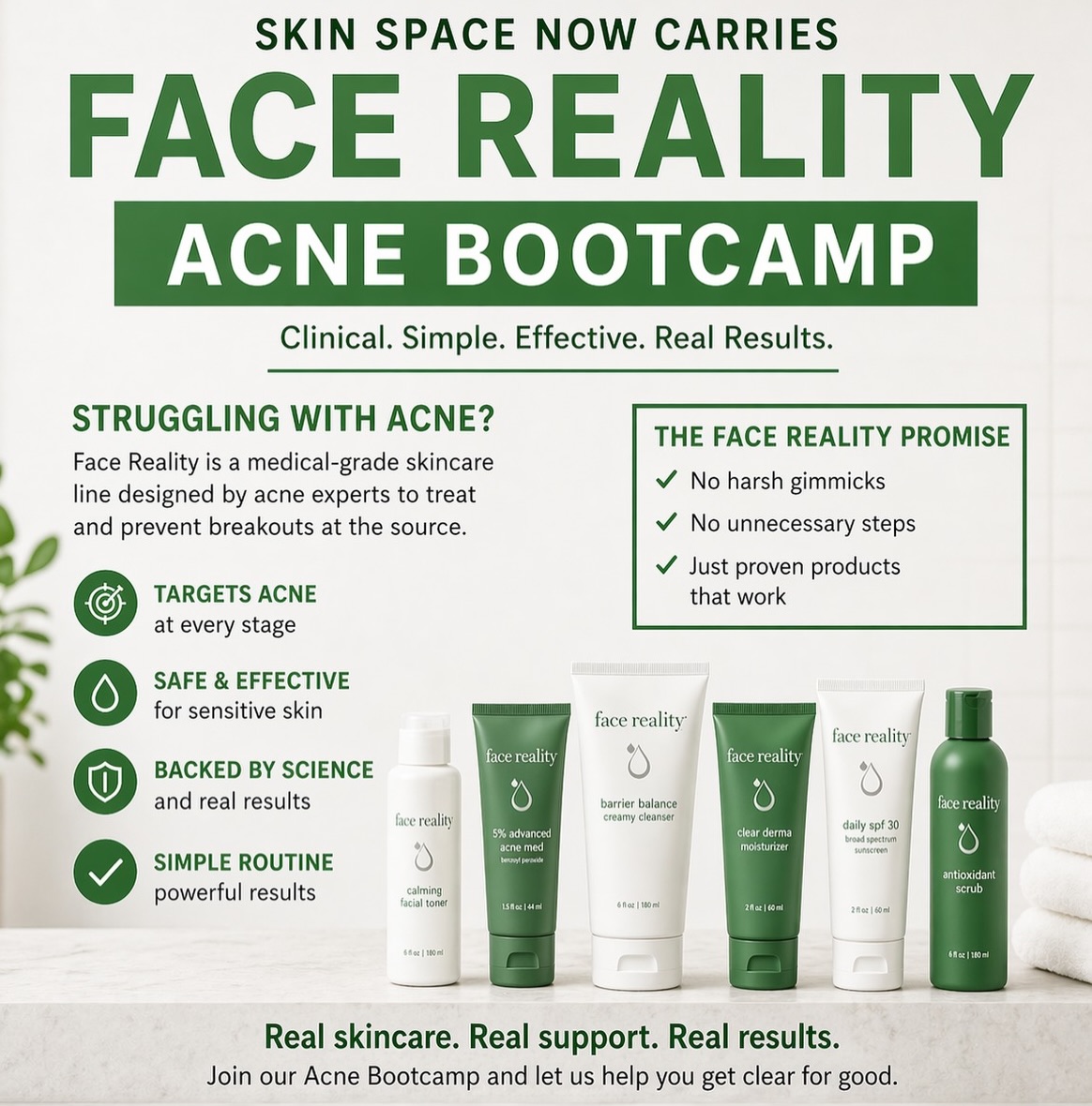 Skin Space Facebook ad