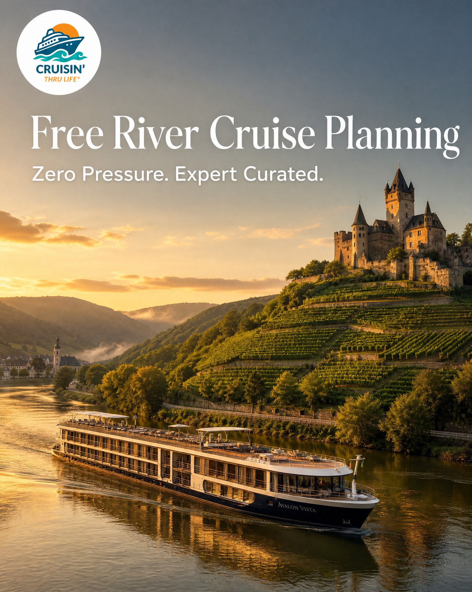 Cruisin' Thru Life Facebook ad: Rivers of Europe, Handpicked