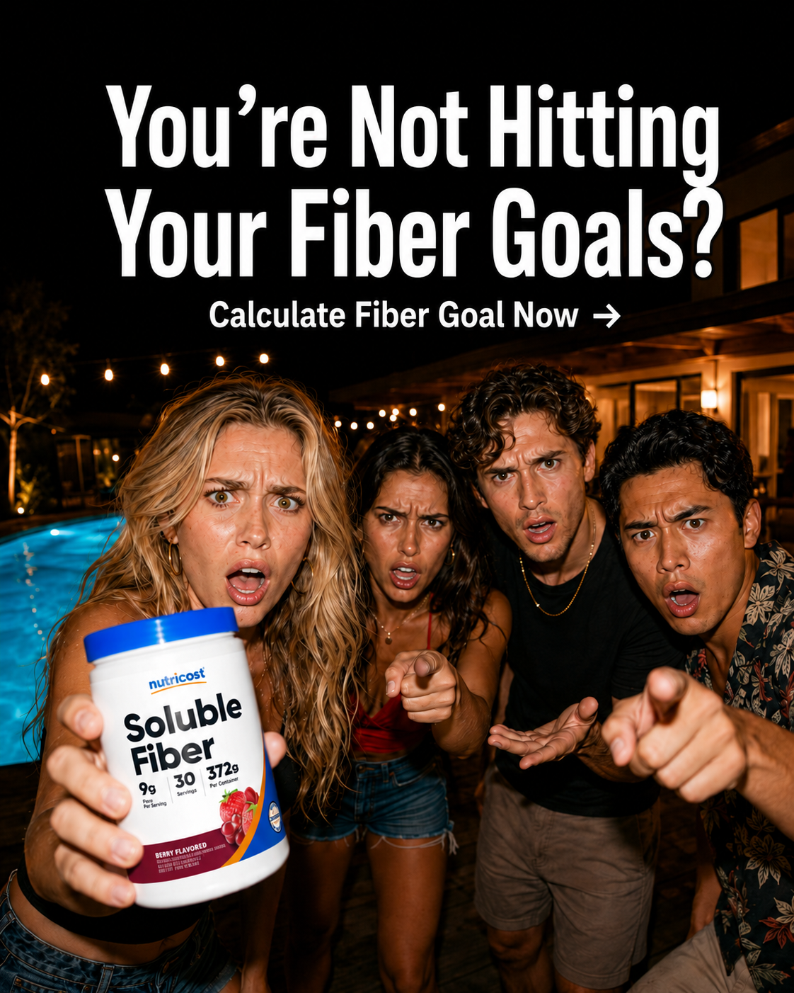 Nutricost Facebook ad
