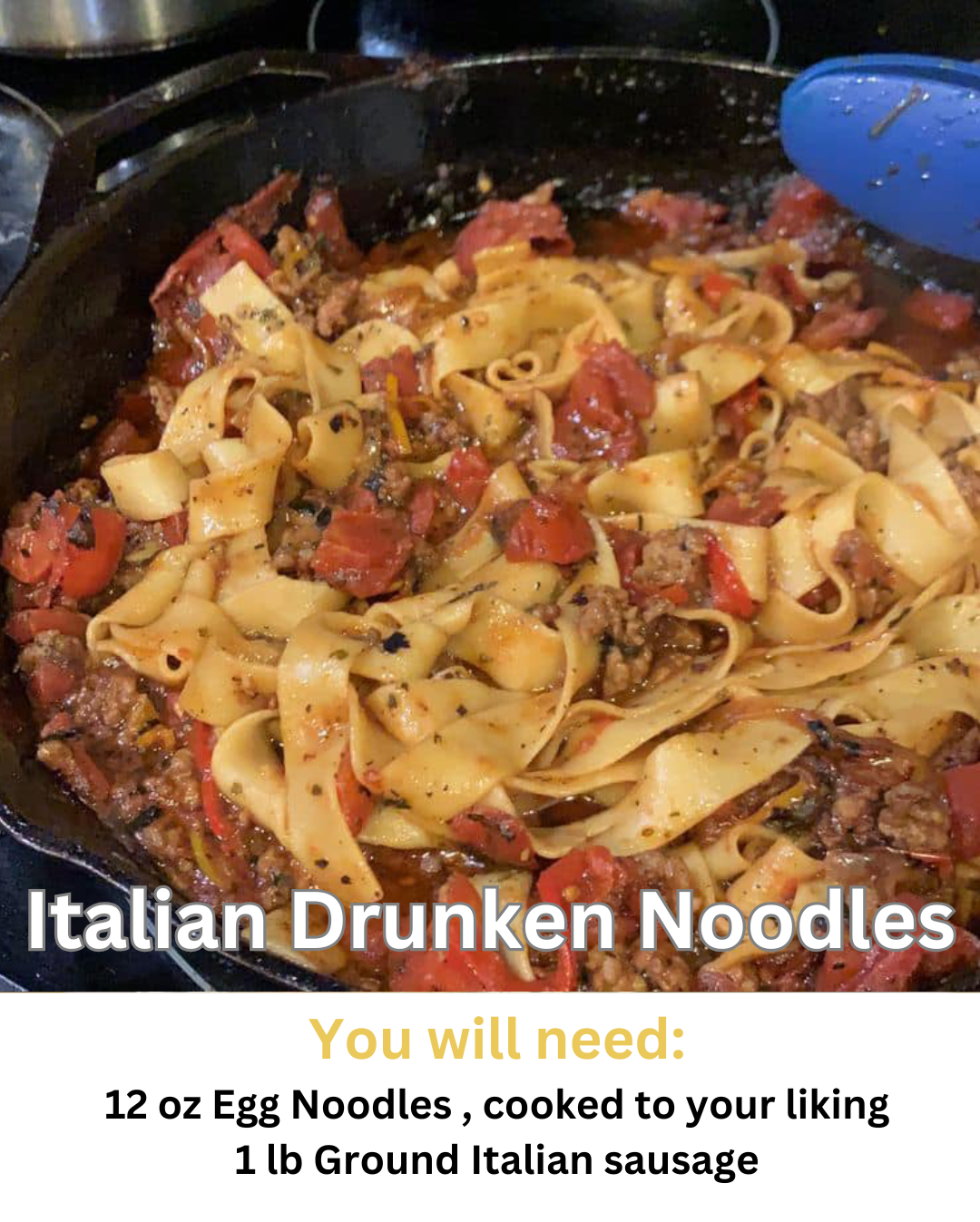 Easy Recipes Facebook ad