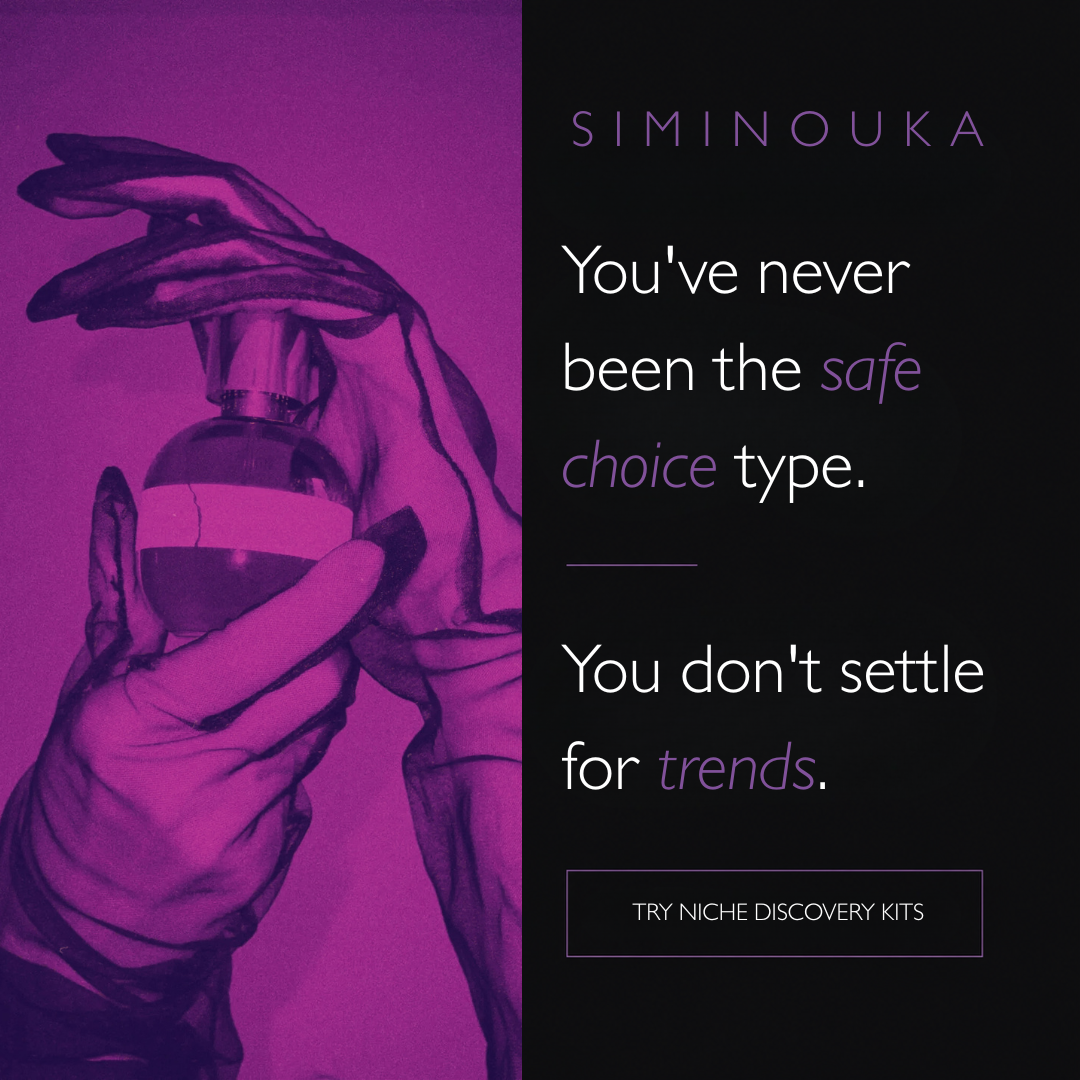 Siminouka Facebook ad: The perfume world you didn't know