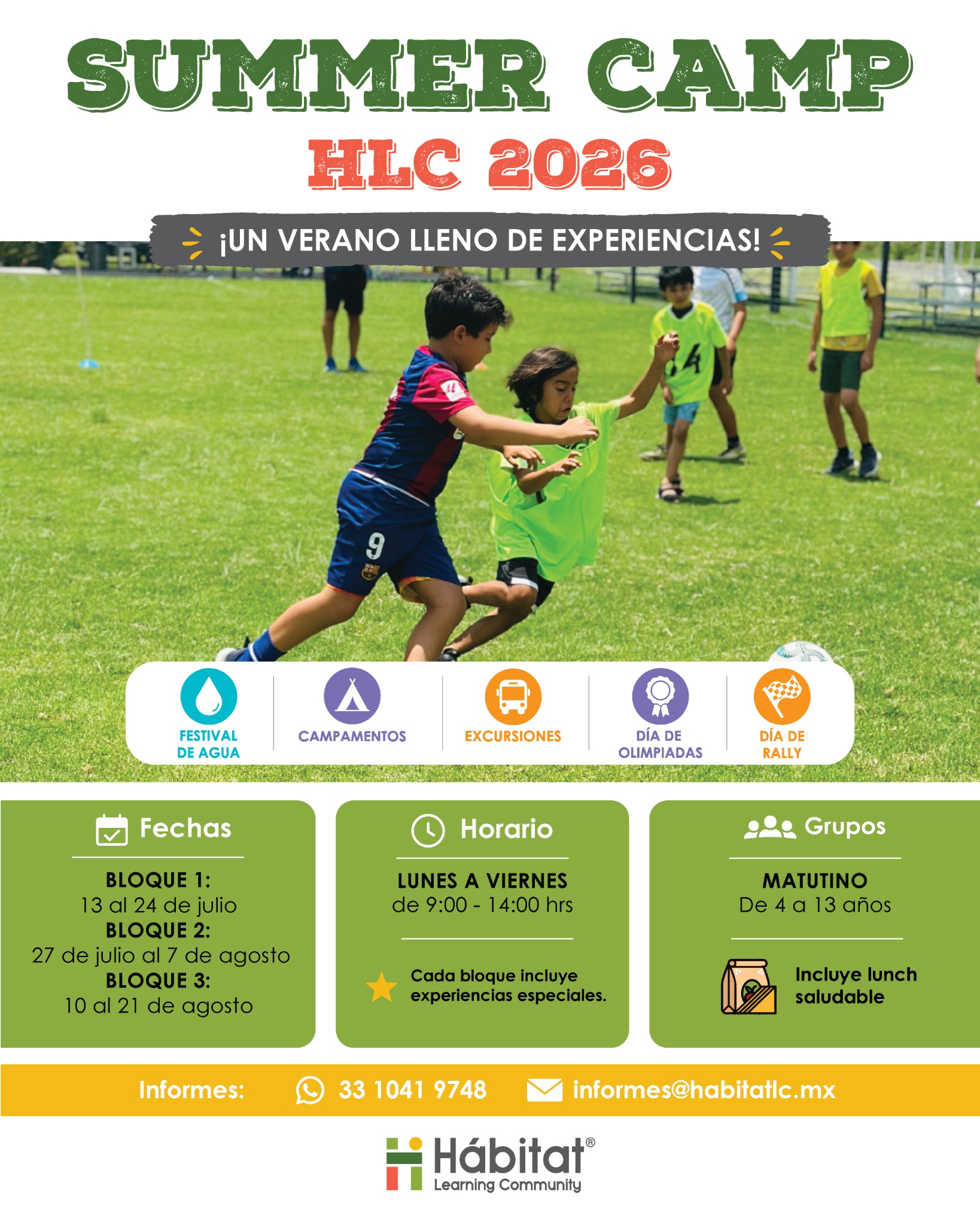 Hábitat Learning Community Facebook ad: Información