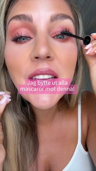 Lenoites Facebook ad: Visste du att mascara kan vårda dina fransar?