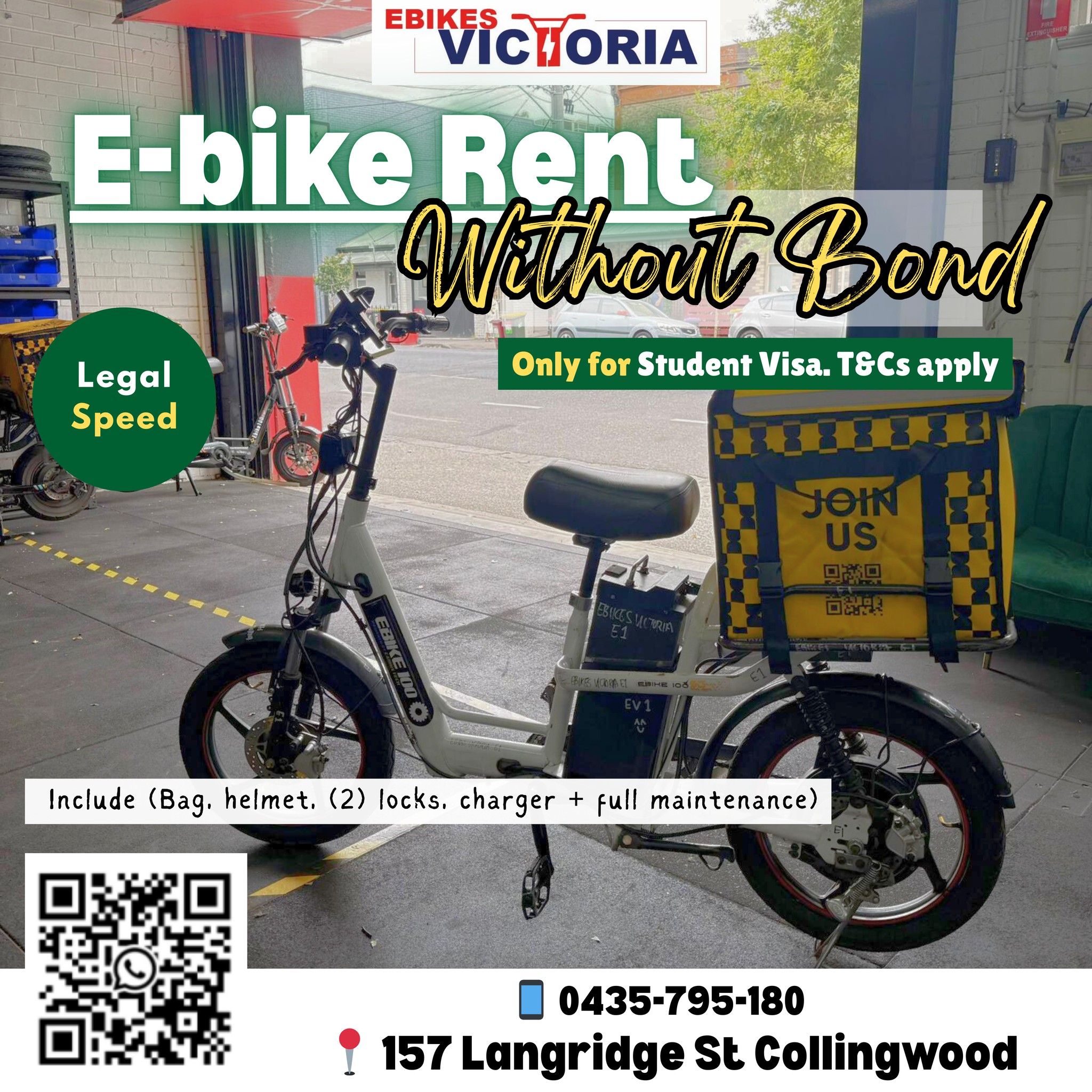 Ebikes Victoria Facebook ad