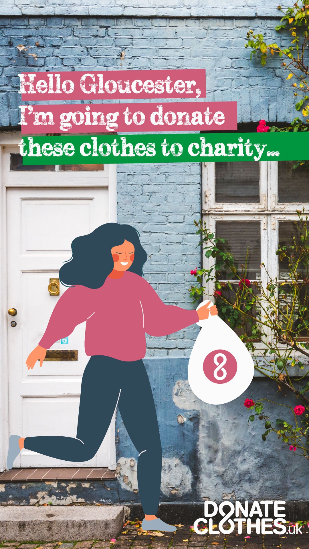 Donate Clothes UK Facebook ad