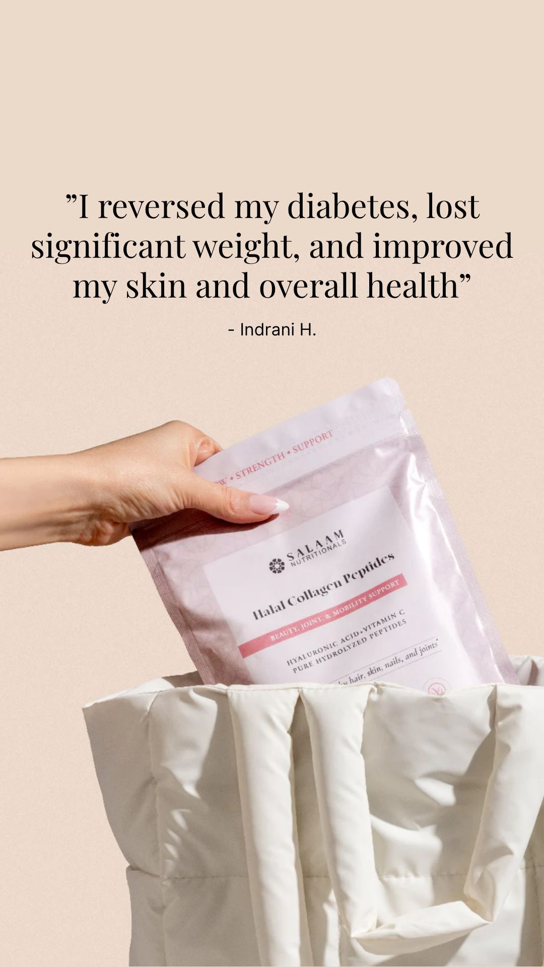 Salaam Nutritionals Facebook ad
