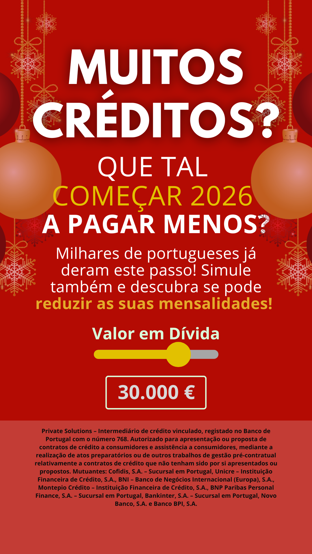 Portal da Poupança Facebook ad from Dec 26, 2025