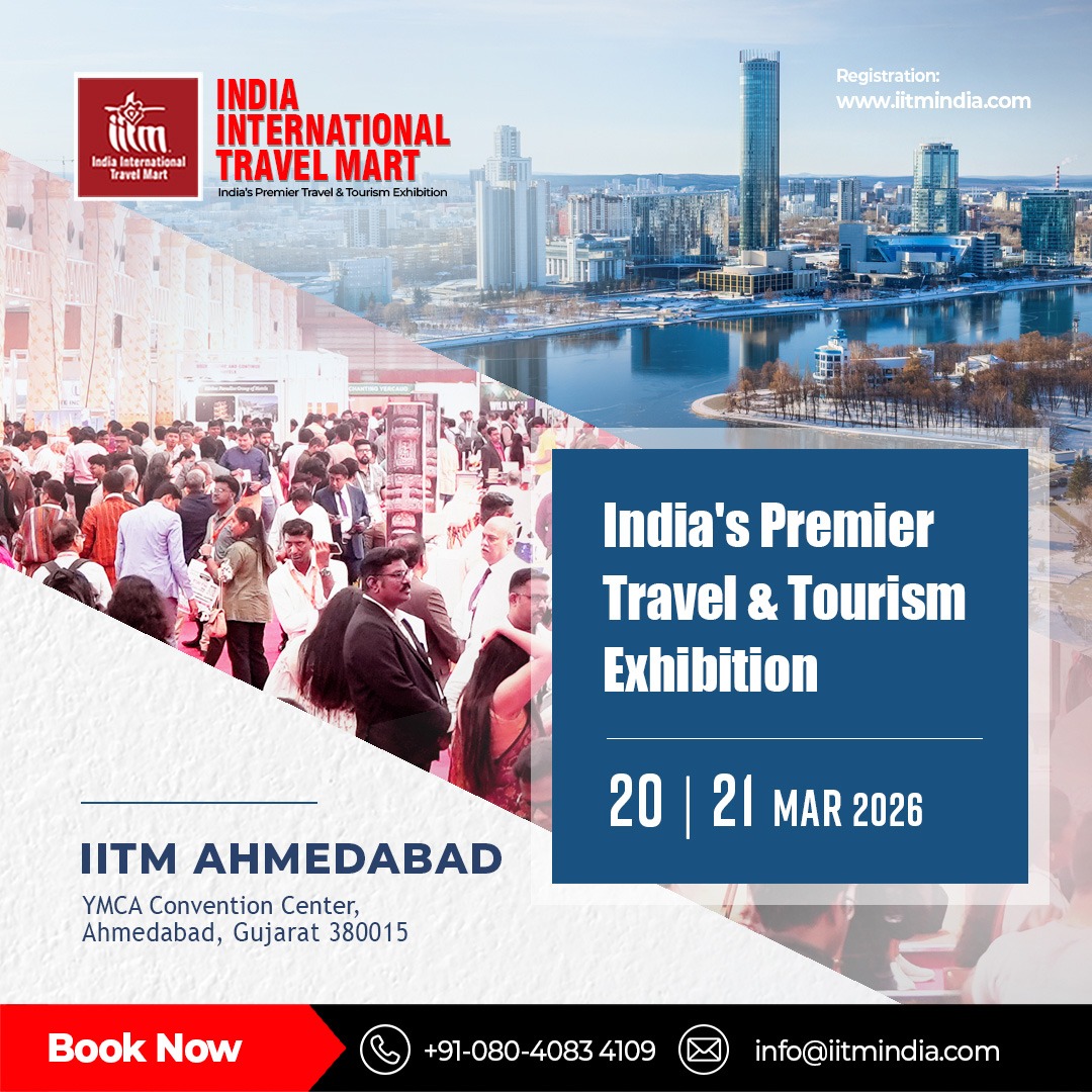 India International Travel Mart Facebook ad: IITM Ahmedabad 2026