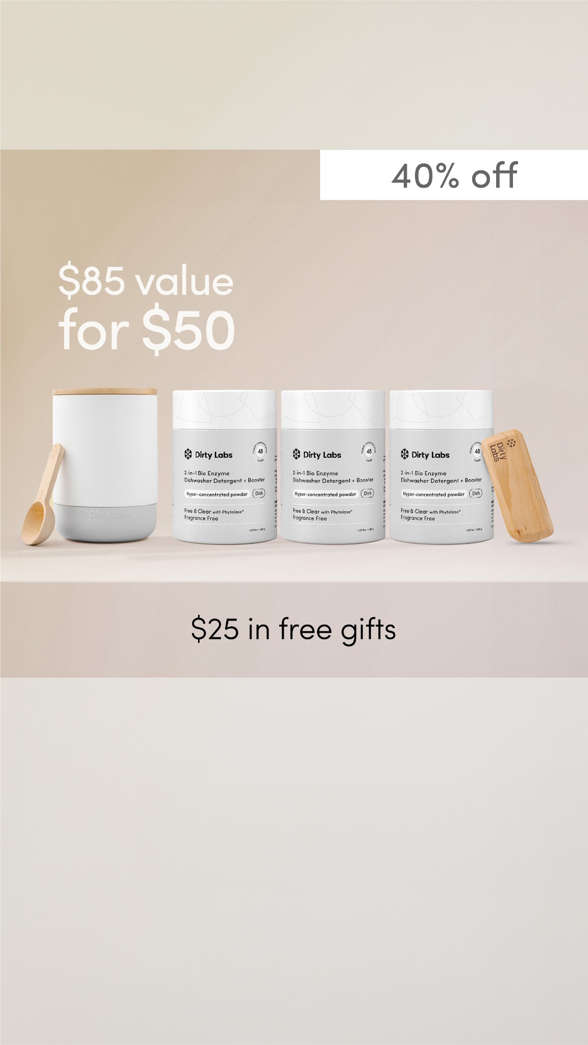 Dirty Labs Facebook ad