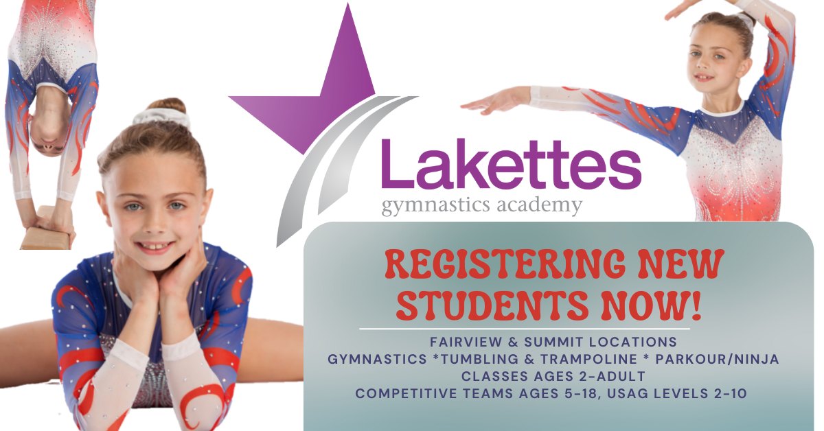 Lakettes & Lakers Gymnastics Academy Facebook ad