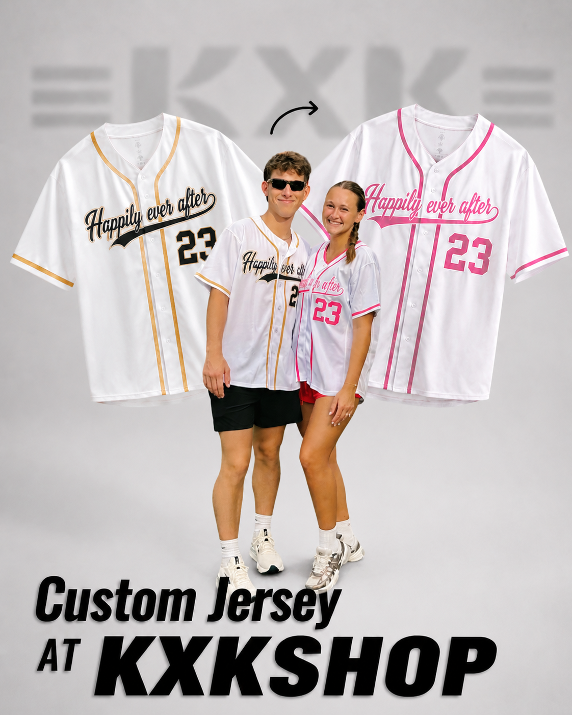 KXK Custom Jerseys Facebook ad
