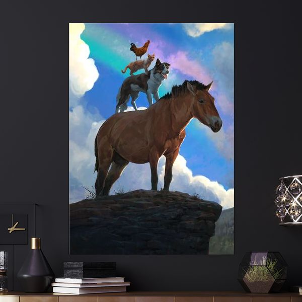 Displate Facebook ad