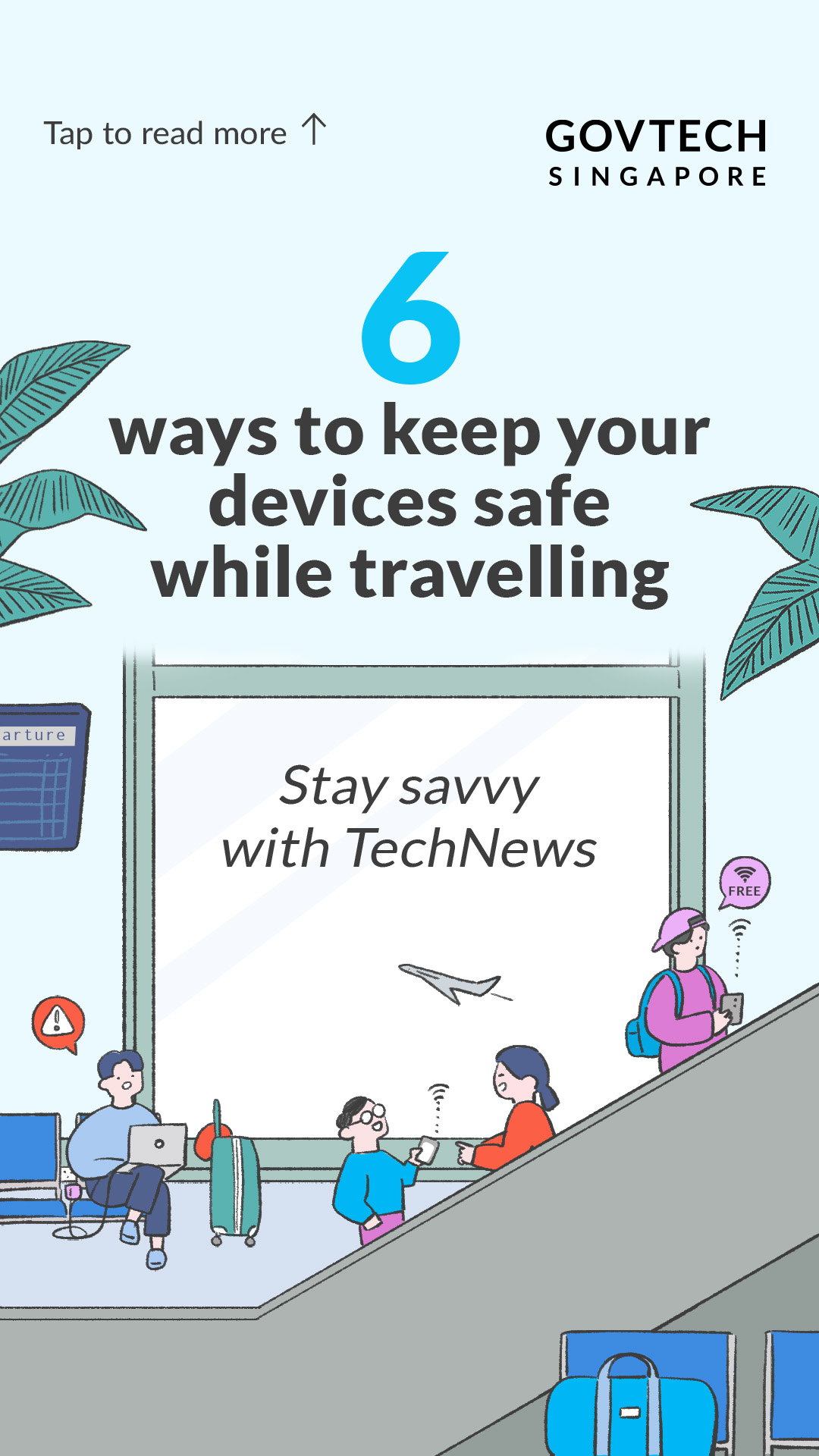GovTech (Government Technology Agency of Singapore) Facebook ad