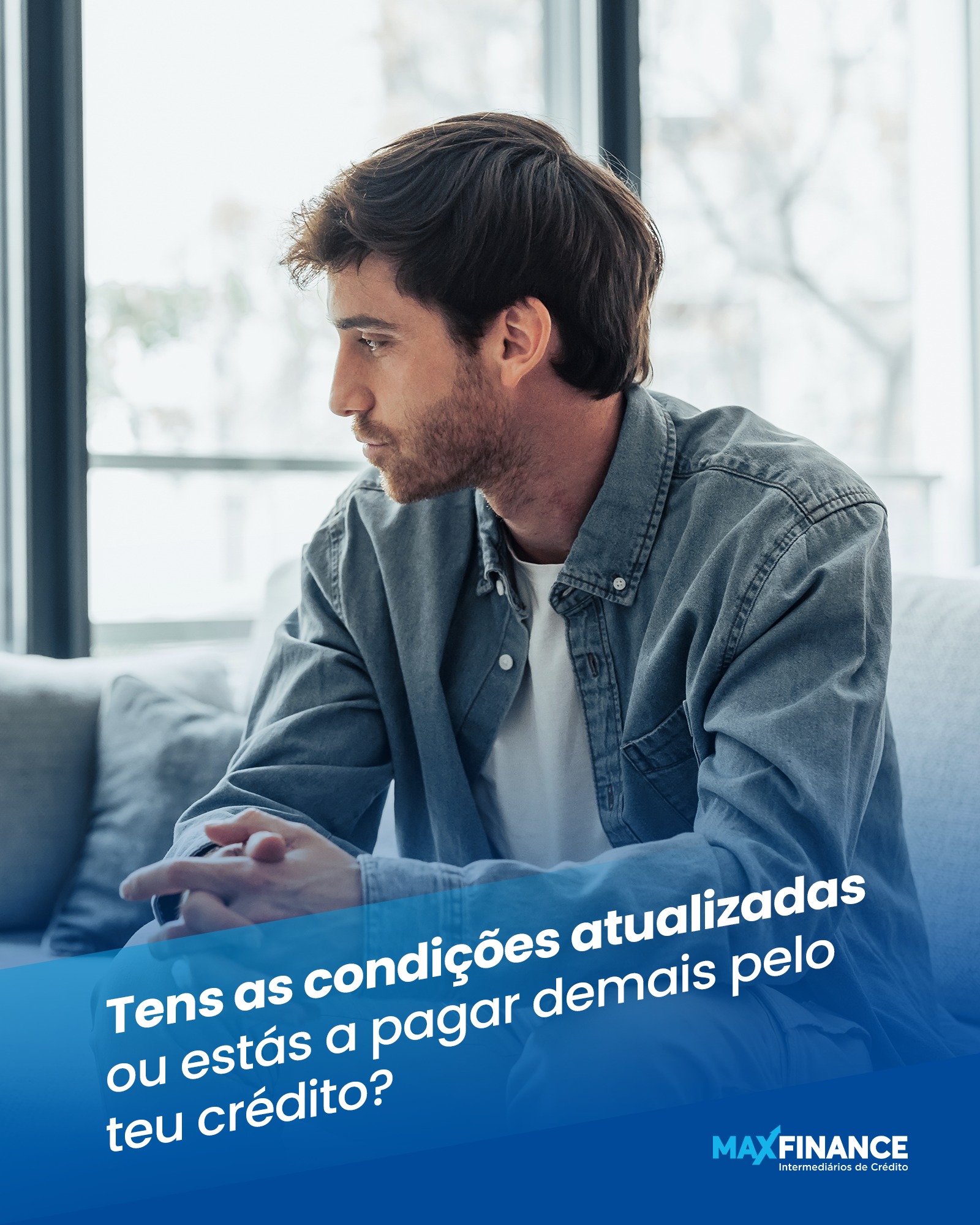 Maxfinance Portugal Facebook ad: Podes estar a pagar mais do que devias!