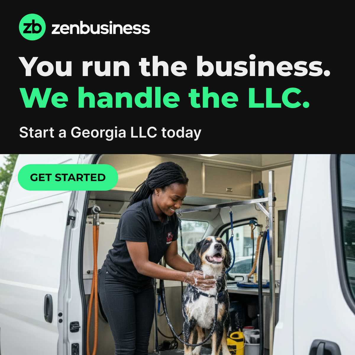 ZenBusiness Facebook ad