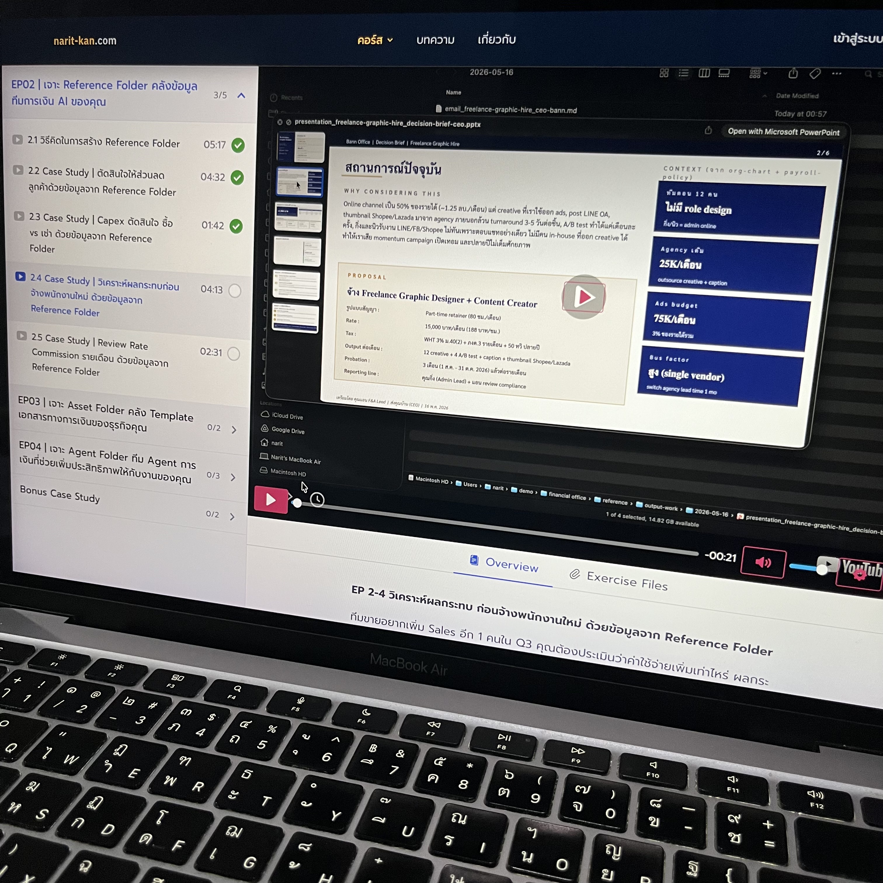 Narit Learning Facebook ad
