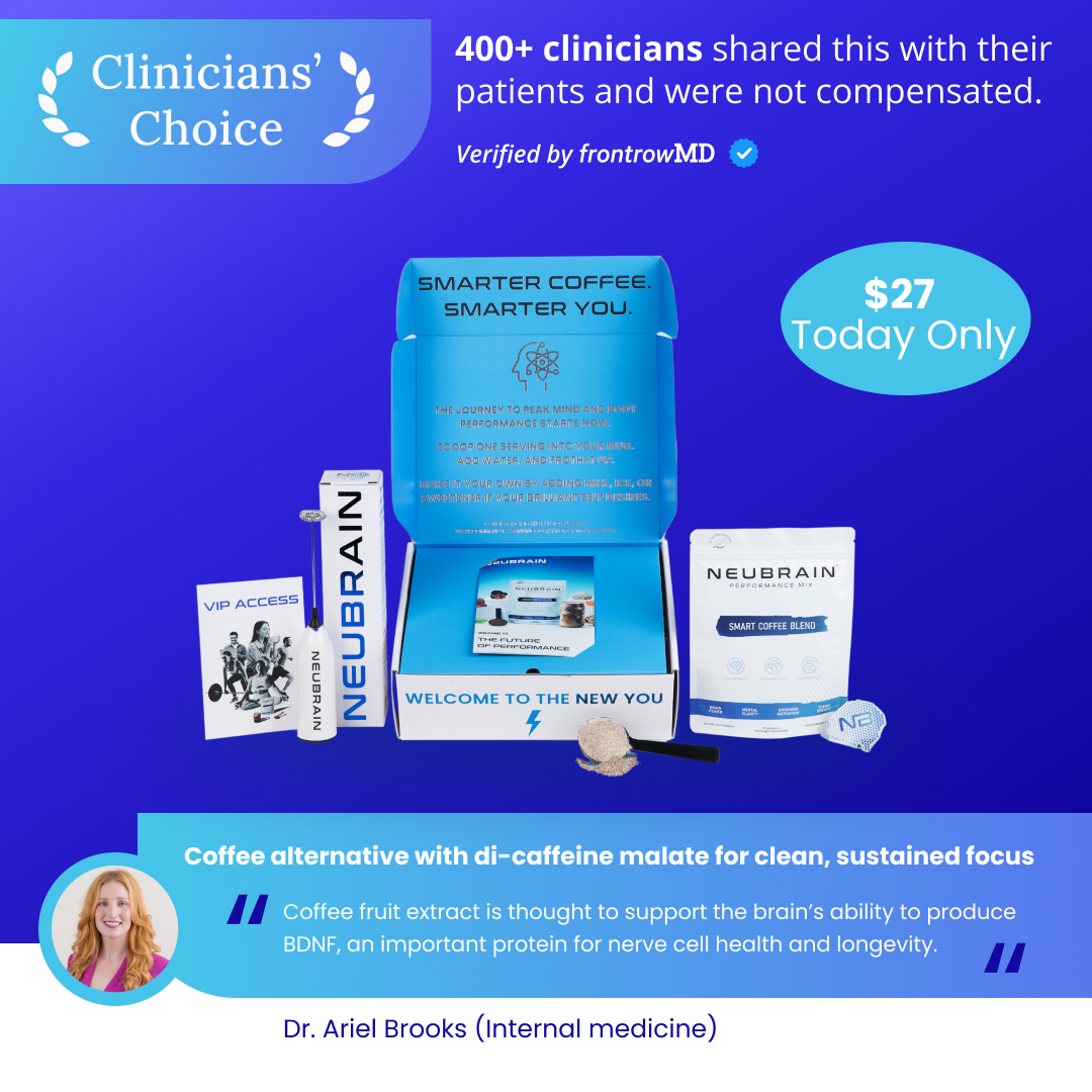 Mushroom Coffee Facebook ad: Try Neubrain for $27