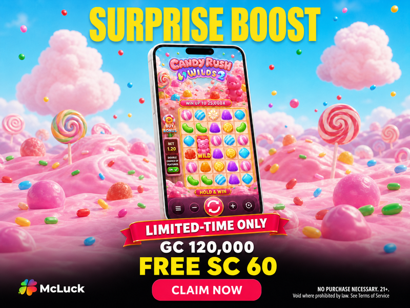 McLuck.com Facebook ad