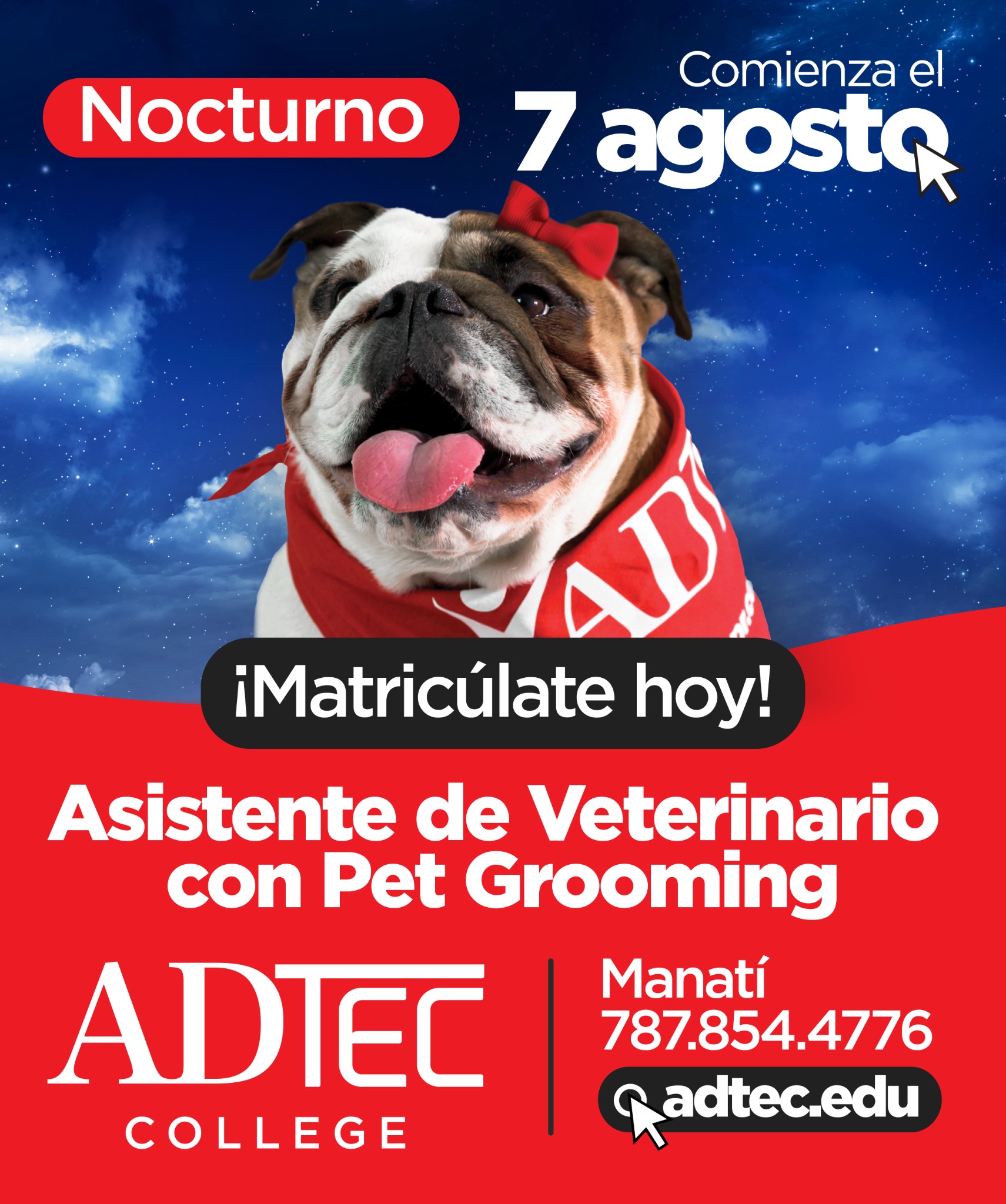 Adtec College Facebook ad