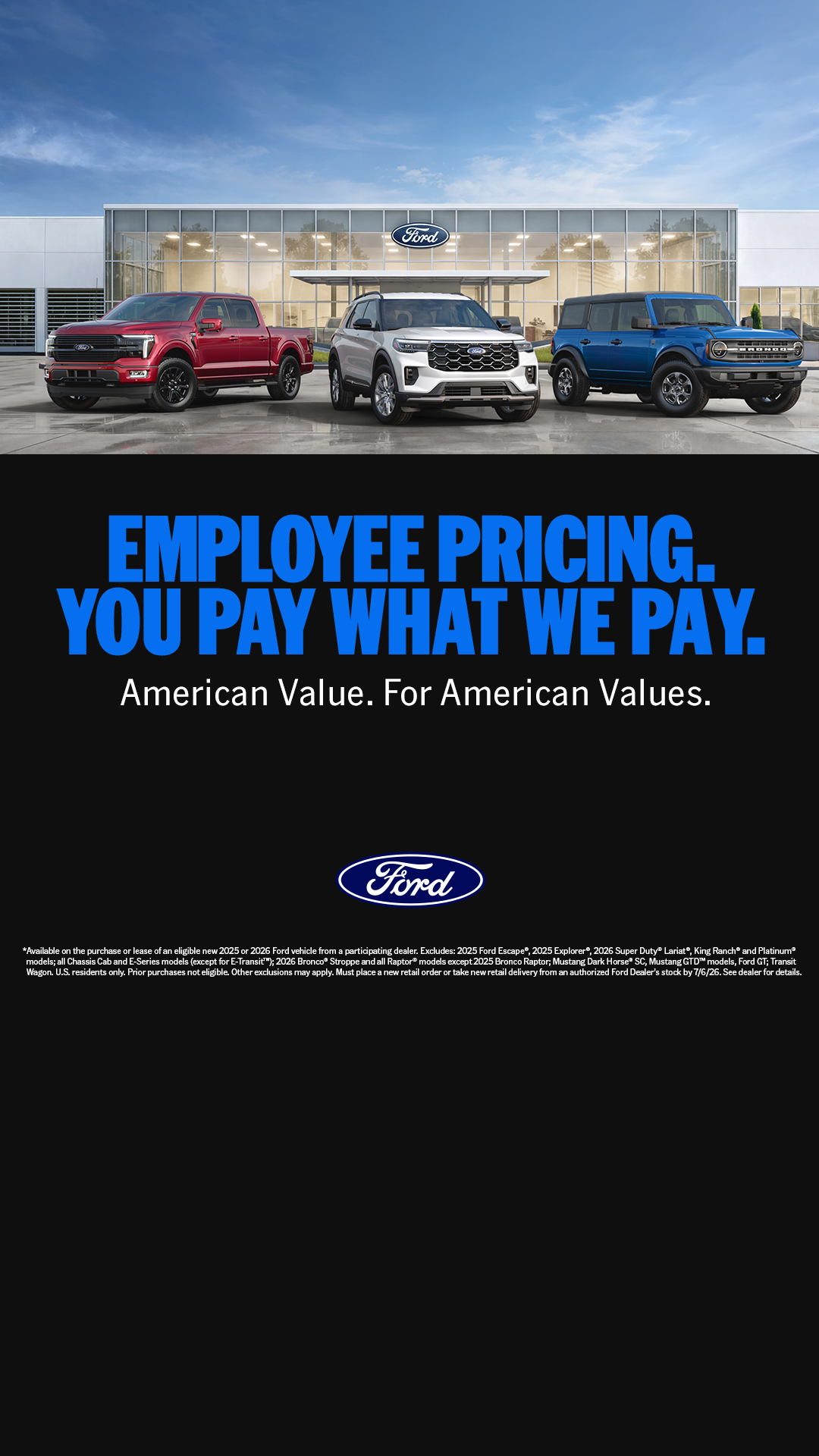 Local Ford Dealer Facebook ad from May 6, 2026