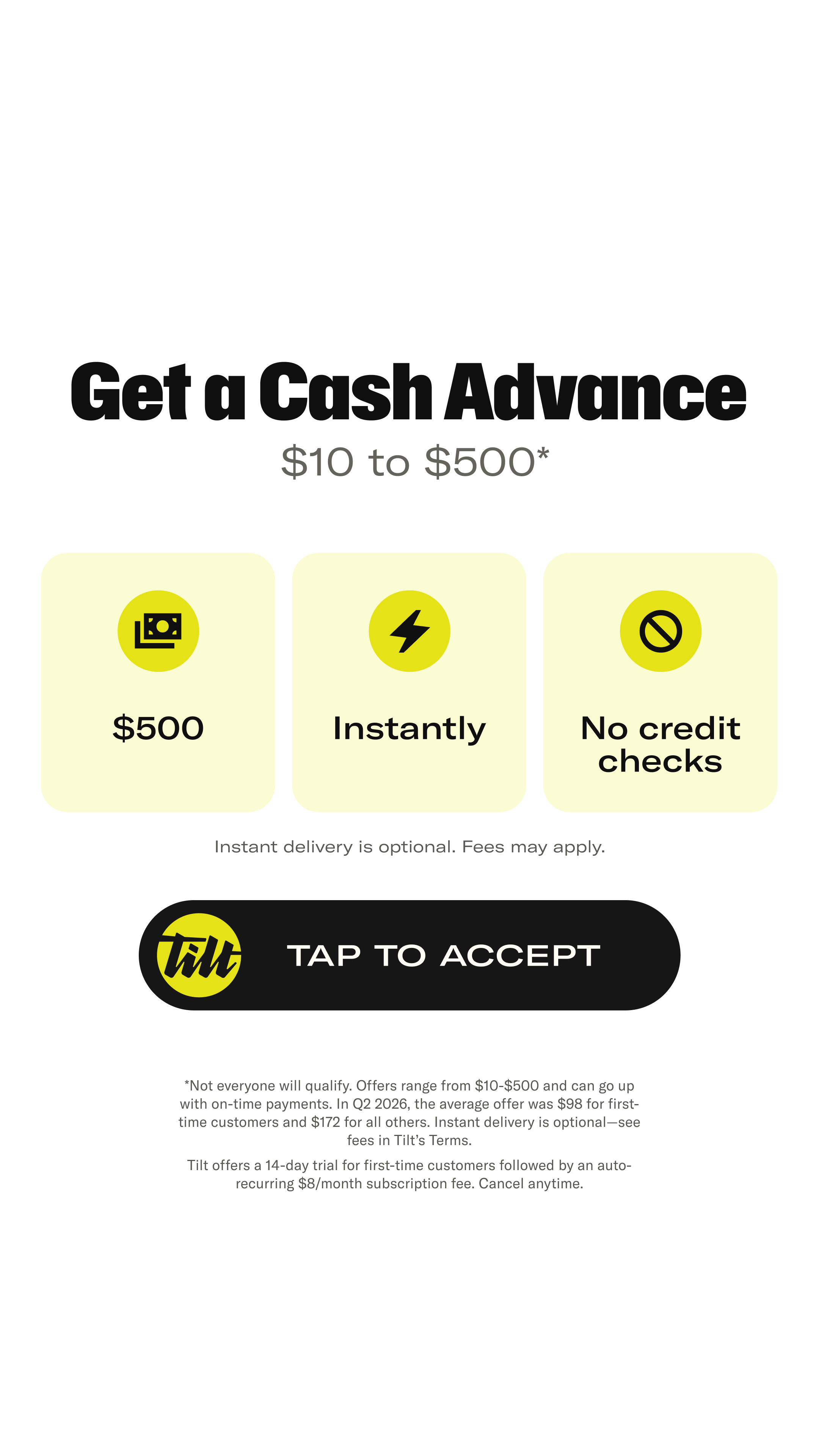 Tilt HQ Facebook ad