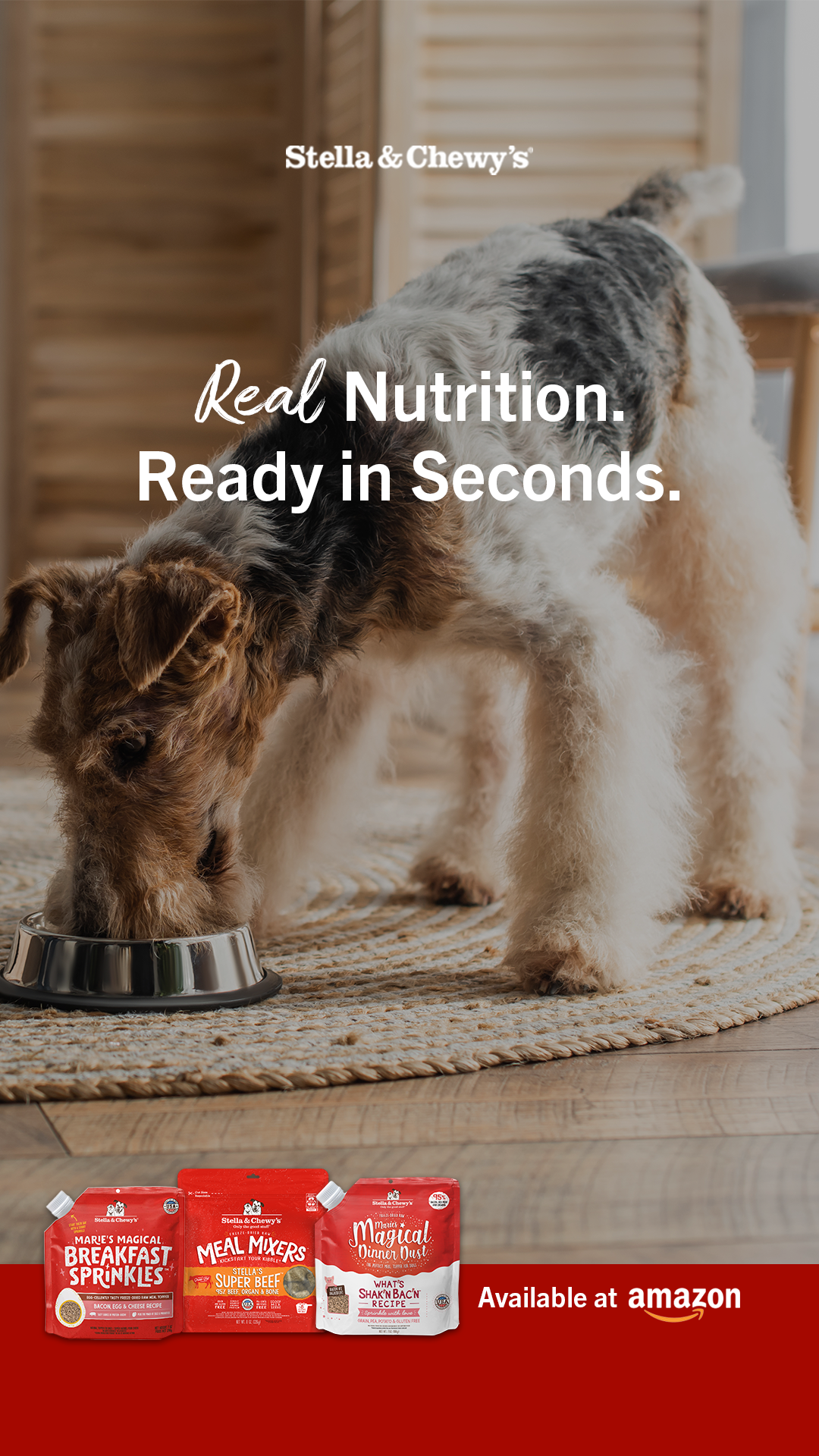 Stella & Chewy's Facebook ad