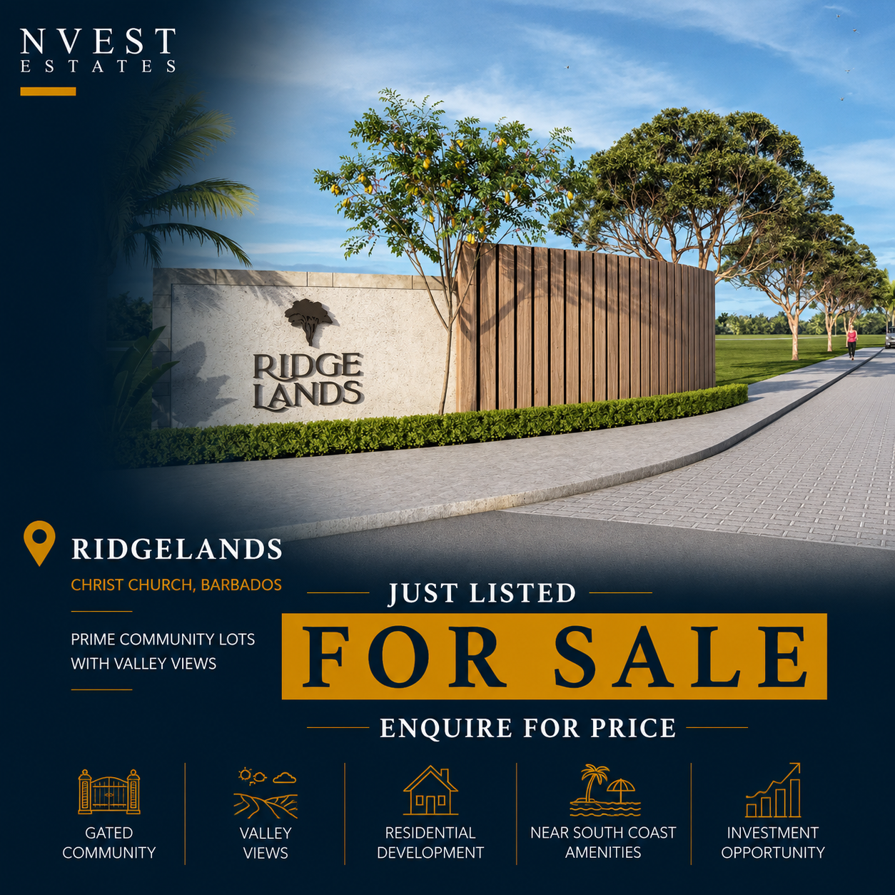 NVEST Estates Facebook ad