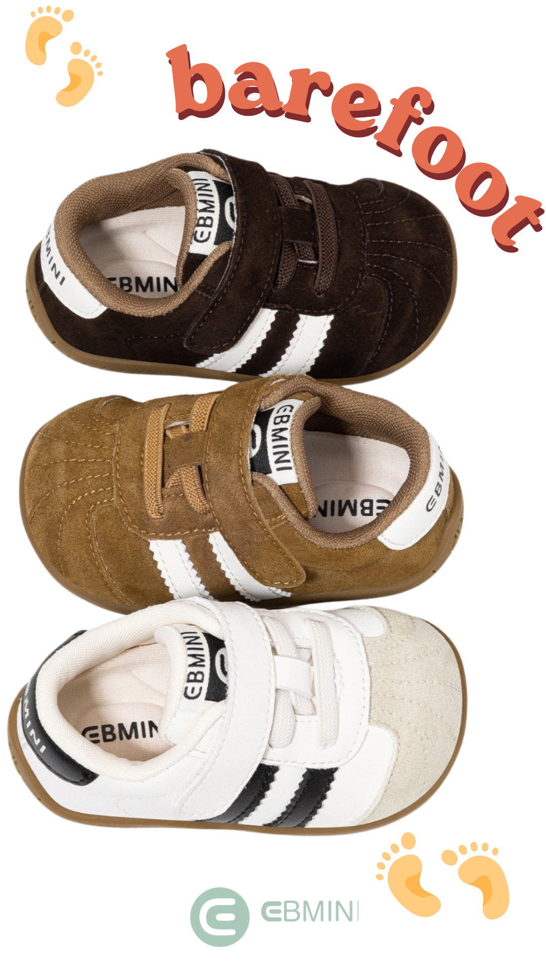 Ebmini - Kinder Barfußschuhe Facebook ad