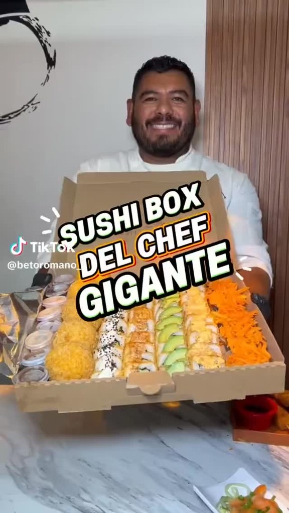 FanPage - sushibox del chef Facebook ad: Sushibox del chef en Tepic