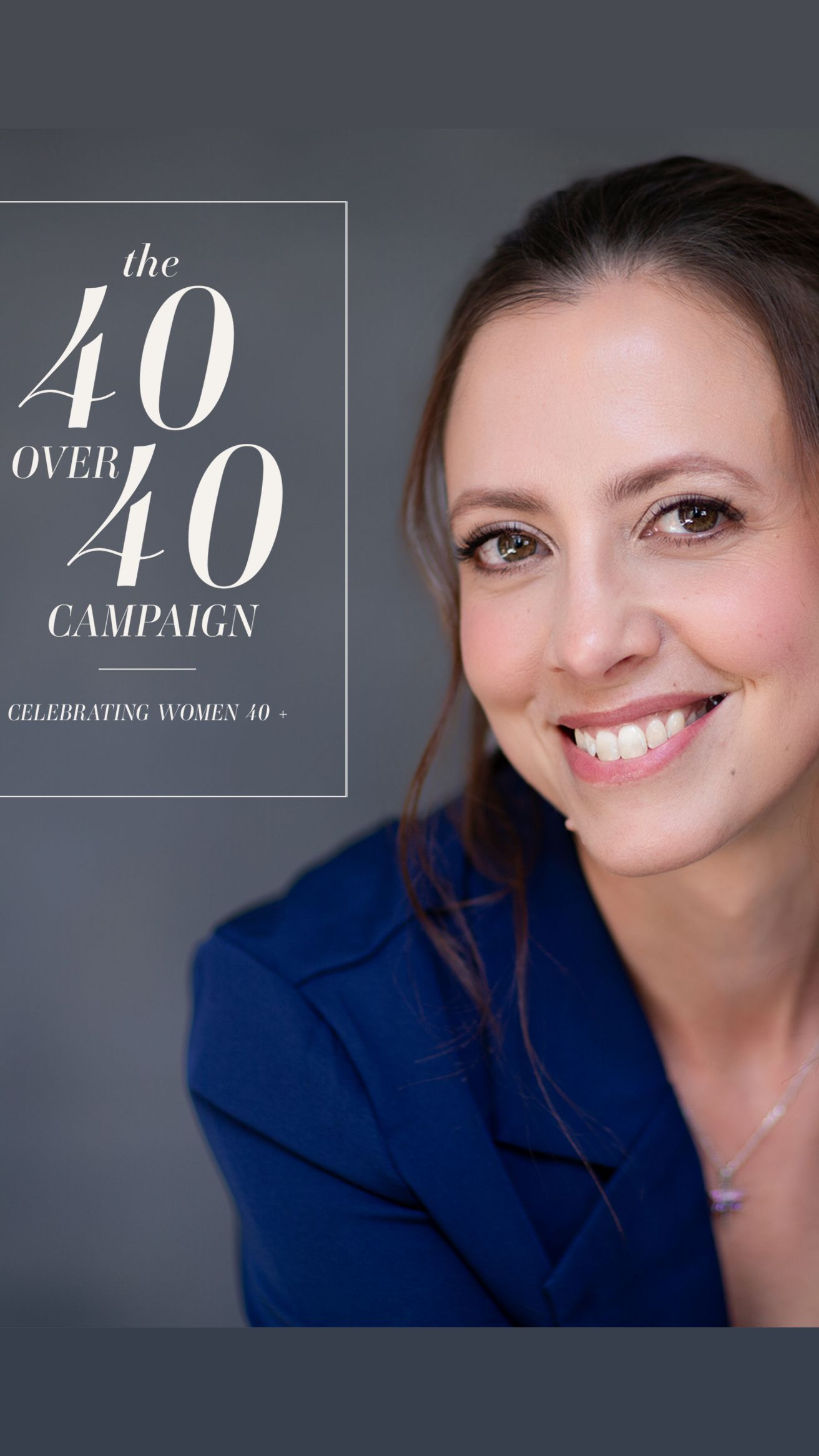 Tamryn Lowe Photography Facebook ad: 40 over 40 Campaign