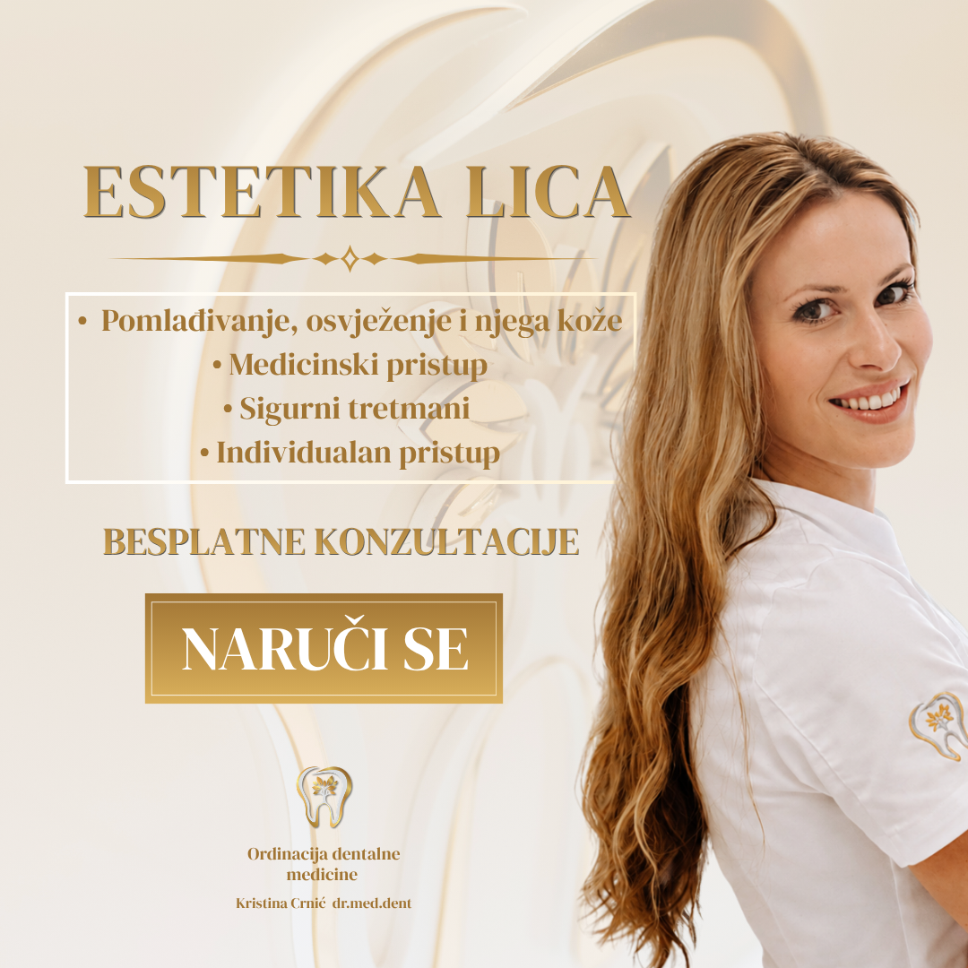Dr. Kristina Crnić - Ordinacija dentalne medicine Facebook ad: 𝐁𝐨𝐫𝐞? 𝐒𝐮𝐡𝐚 𝐢 𝐛𝐞ž𝐢𝐯𝐨𝐭𝐧𝐚 𝐤𝐨ž𝐚?