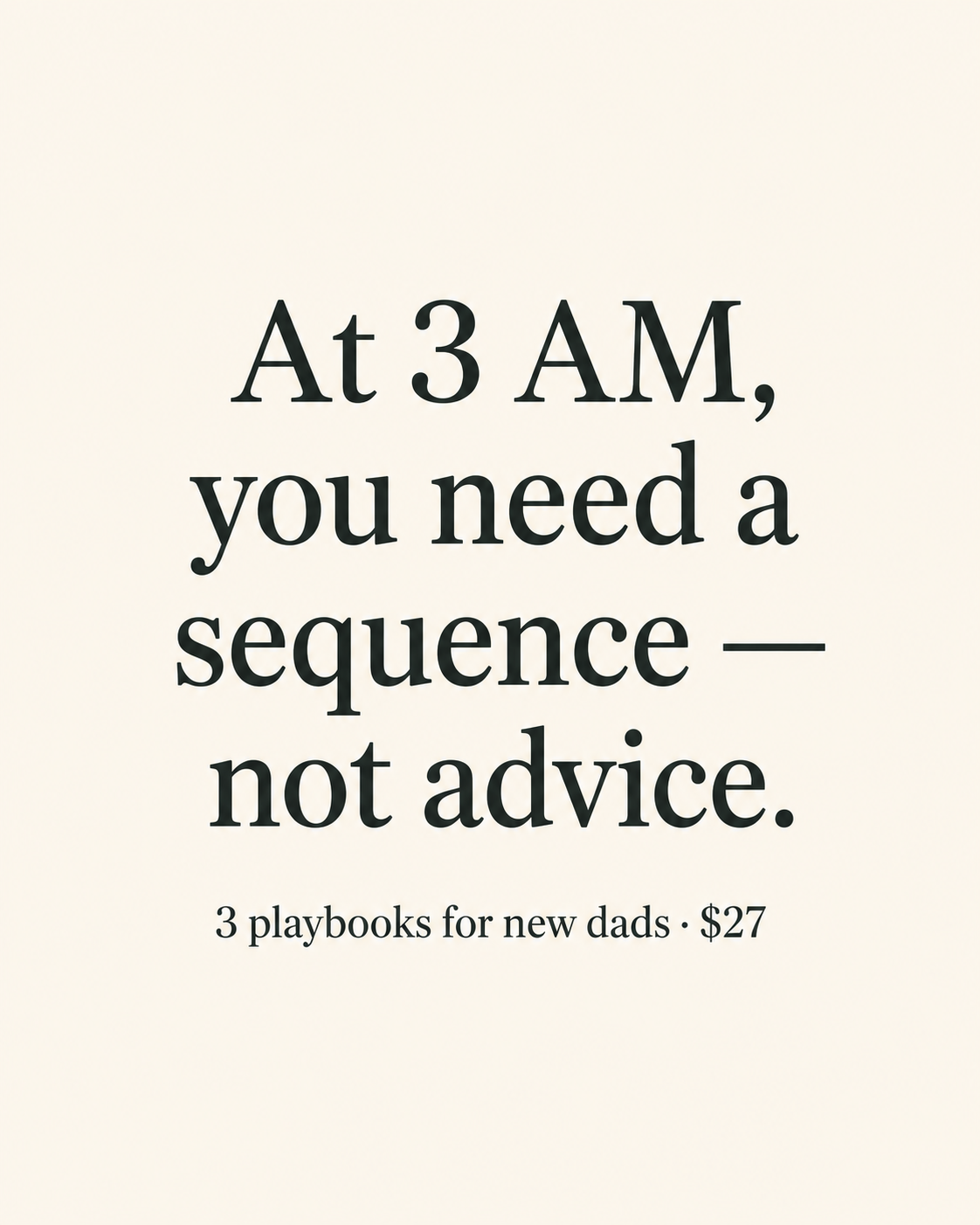 Dadileo OS Facebook ad: Be the dad she can lean on, $27