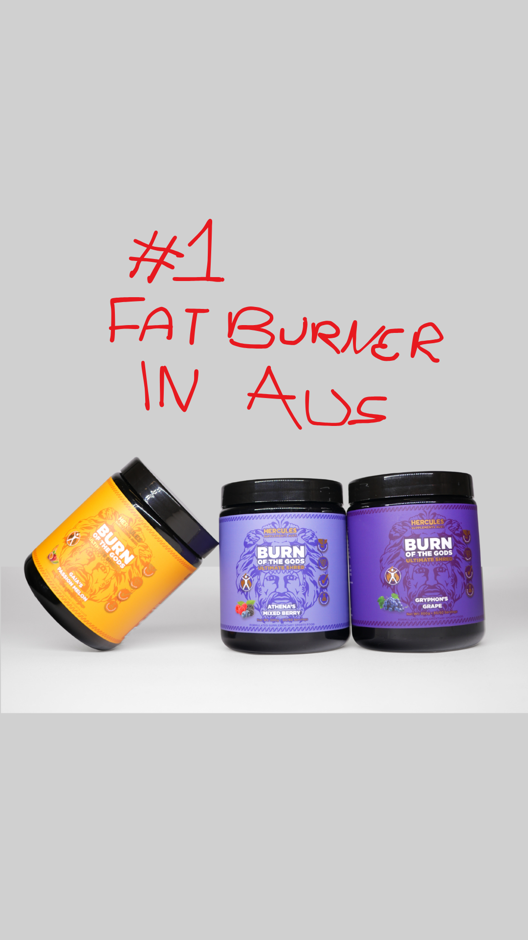 Hercules Supplements Aust Facebook ad