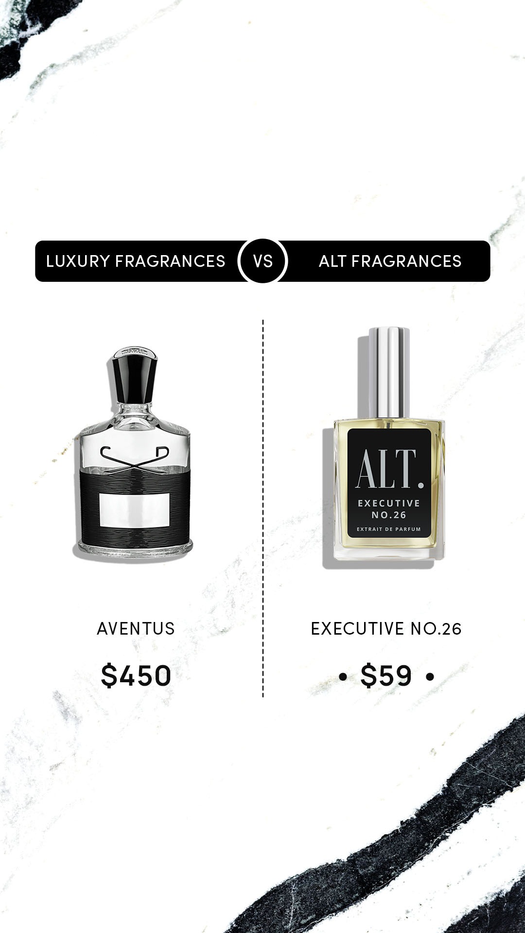 ALT. Fragrances Facebook ad